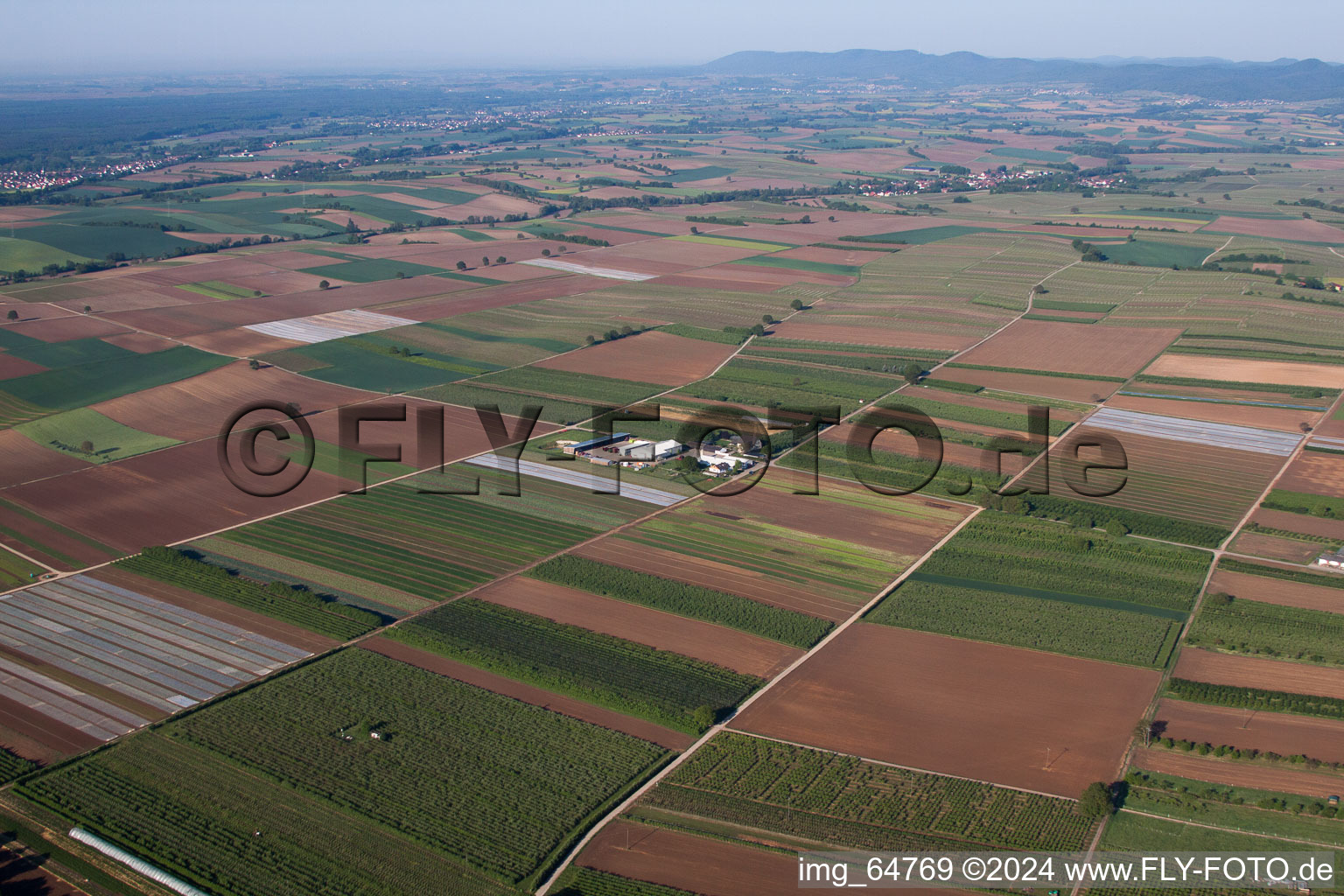 Farmer's organic farm in Winden in the state Rhineland-Palatinate, Germany