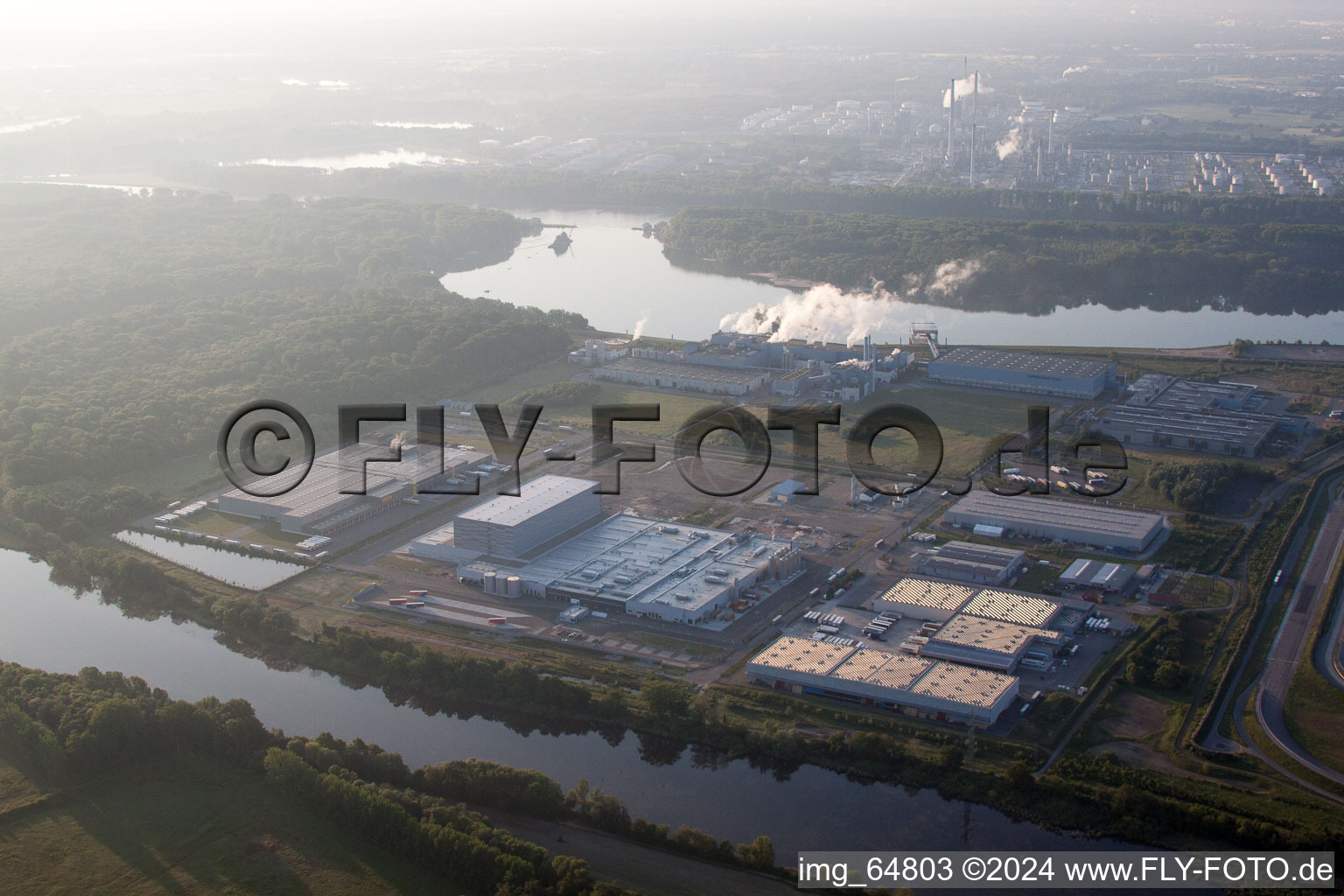 Oberwald Industrial Area, PEG in Wörth am Rhein in the state Rhineland-Palatinate, Germany