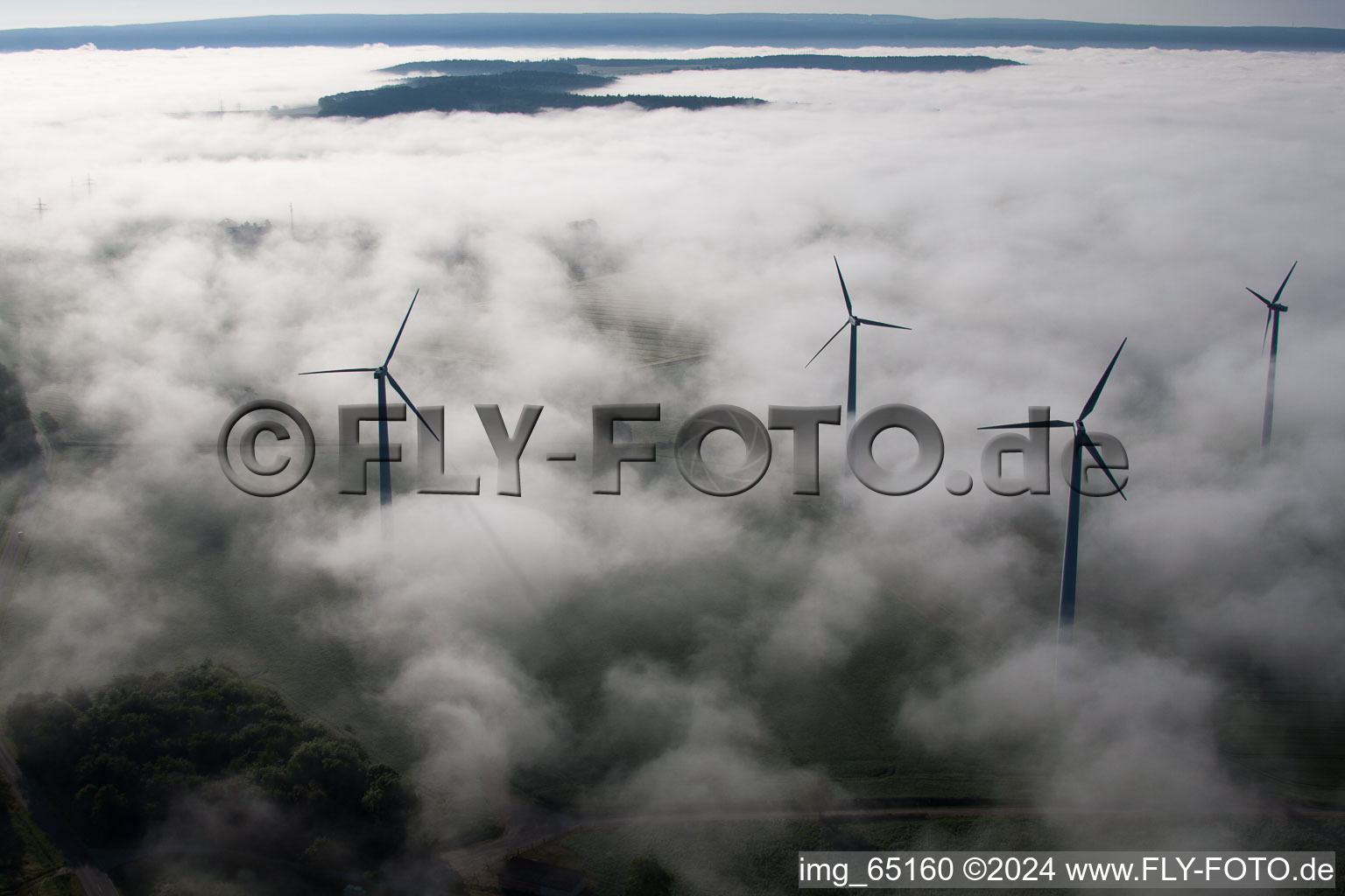 Hohehaus in the state North Rhine-Westphalia, Germany out of the air