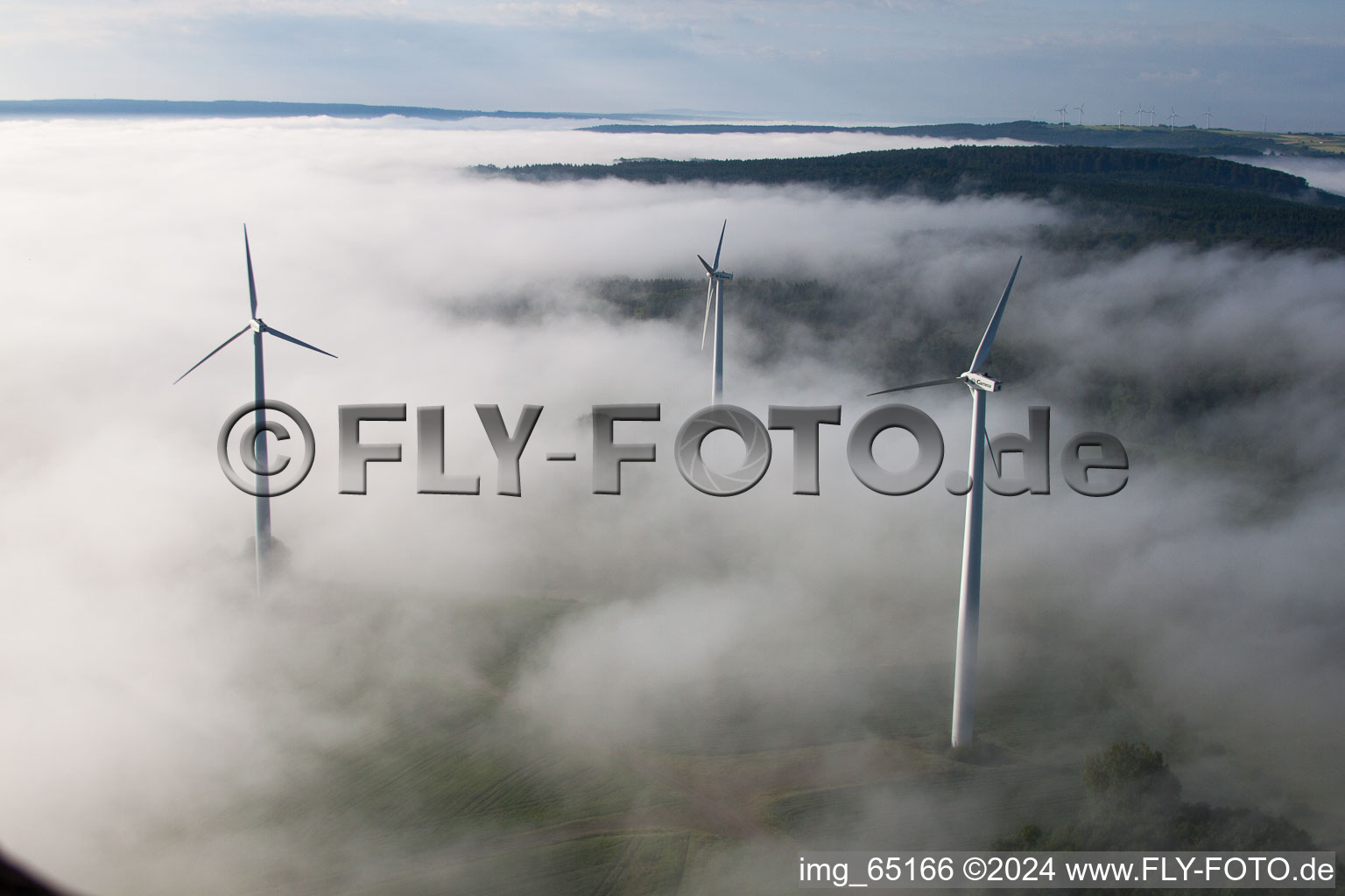 Bird's eye view of Hohehaus in the state North Rhine-Westphalia, Germany