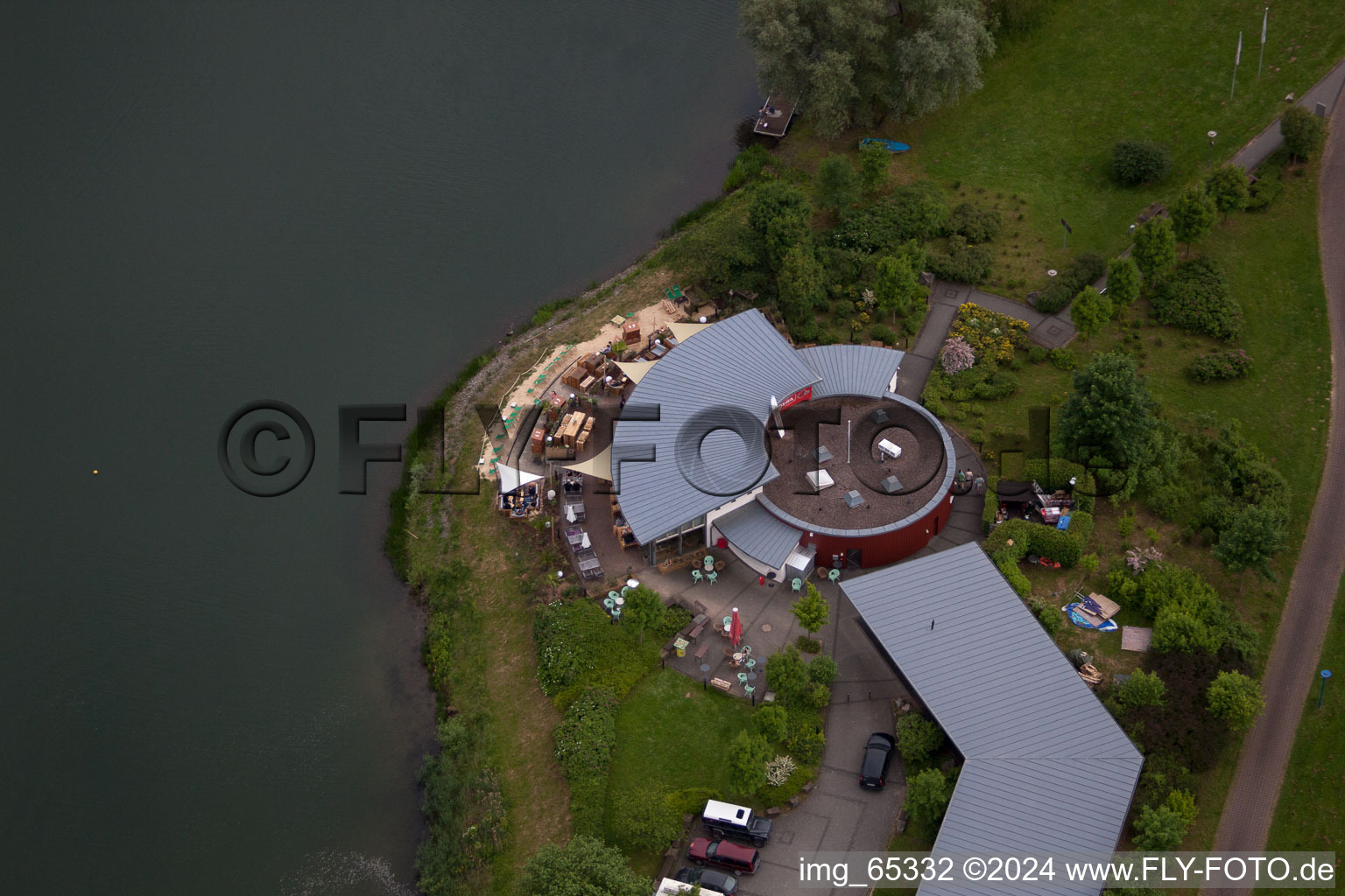 Höxter in the state North Rhine-Westphalia, Germany from the drone perspective