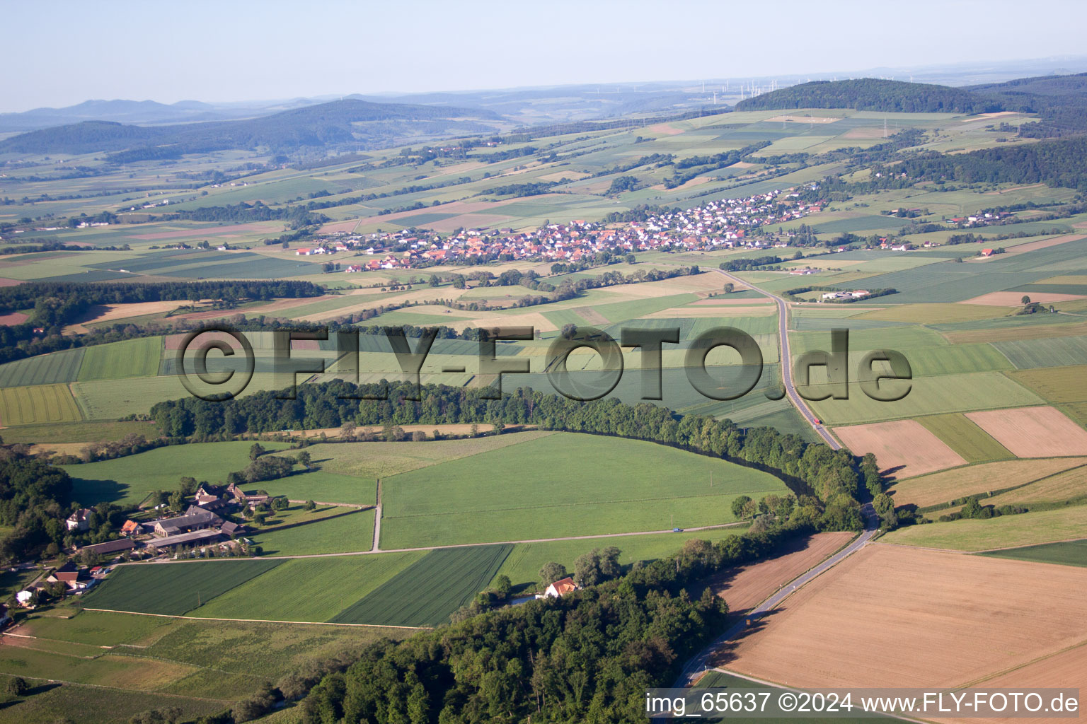 Wülmersen in the state Hesse, Germany