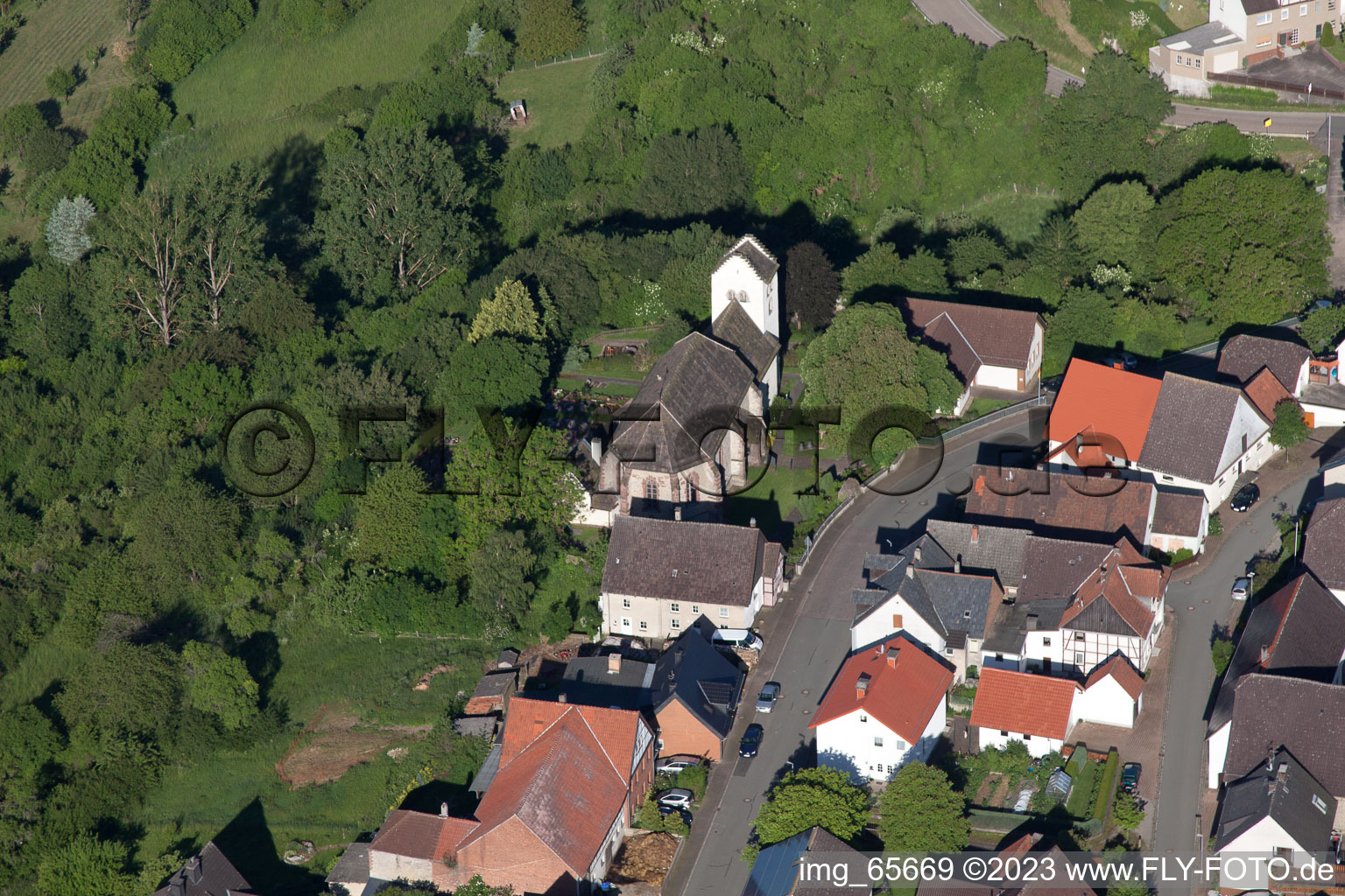 Aerial photograpy of Jakobsberg in the state North Rhine-Westphalia, Germany