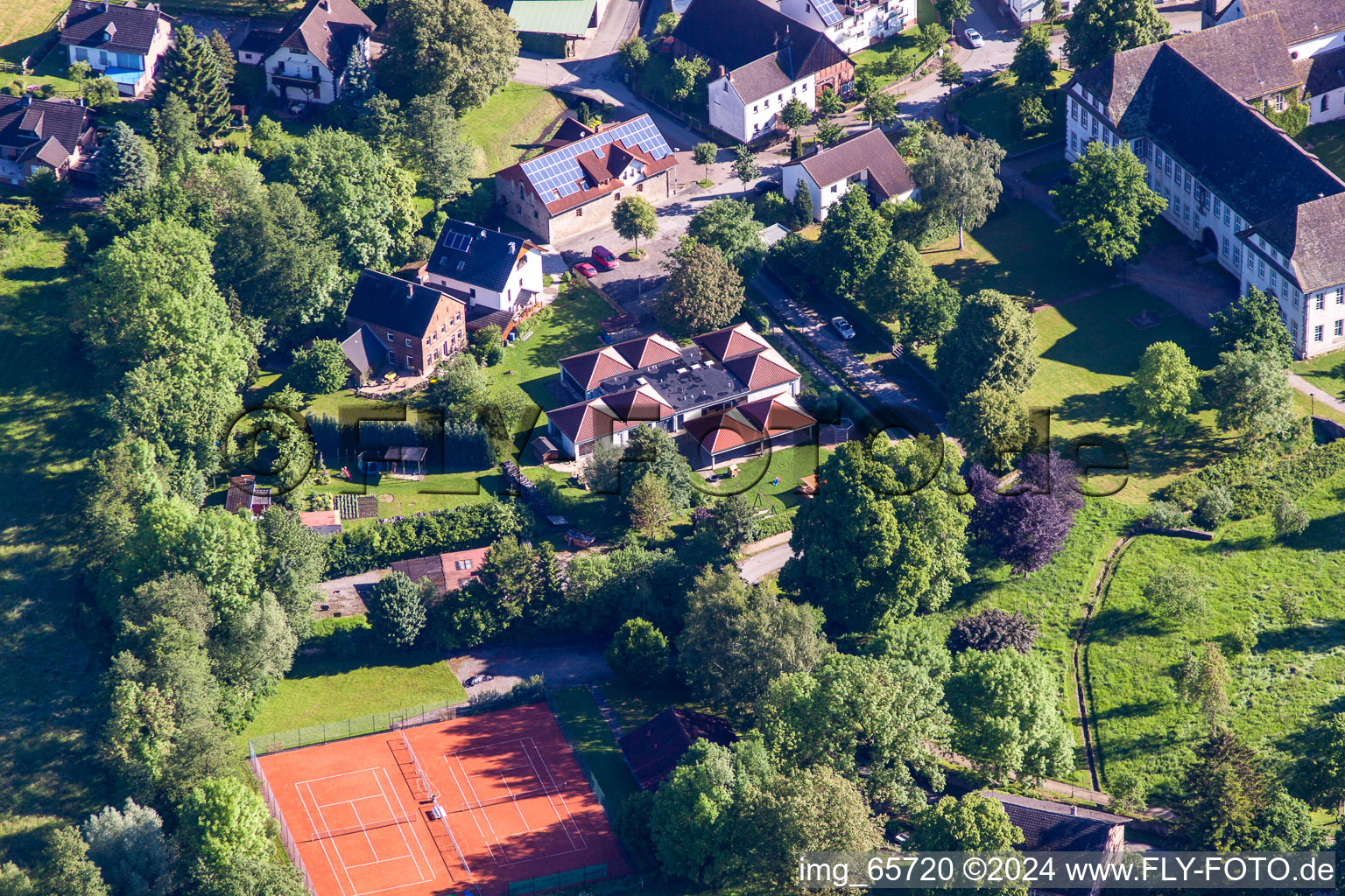 Brenkhausen in the state North Rhine-Westphalia, Germany