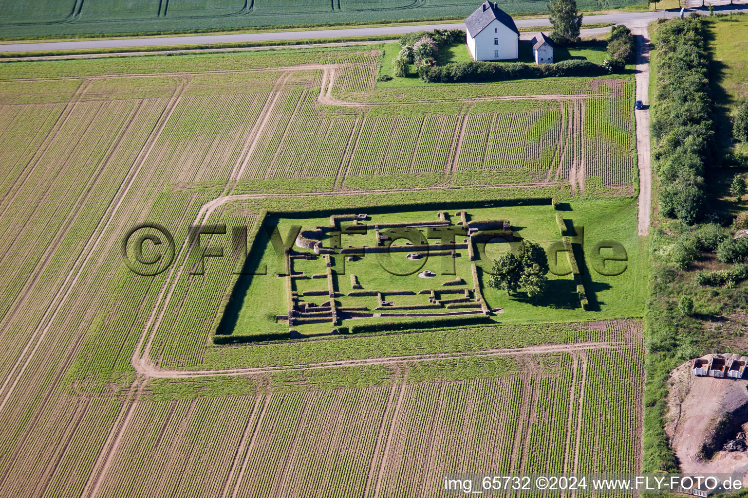 Ruines of the former former monastery tom Roden in Hoexter in the state North Rhine-Westphalia, Germany