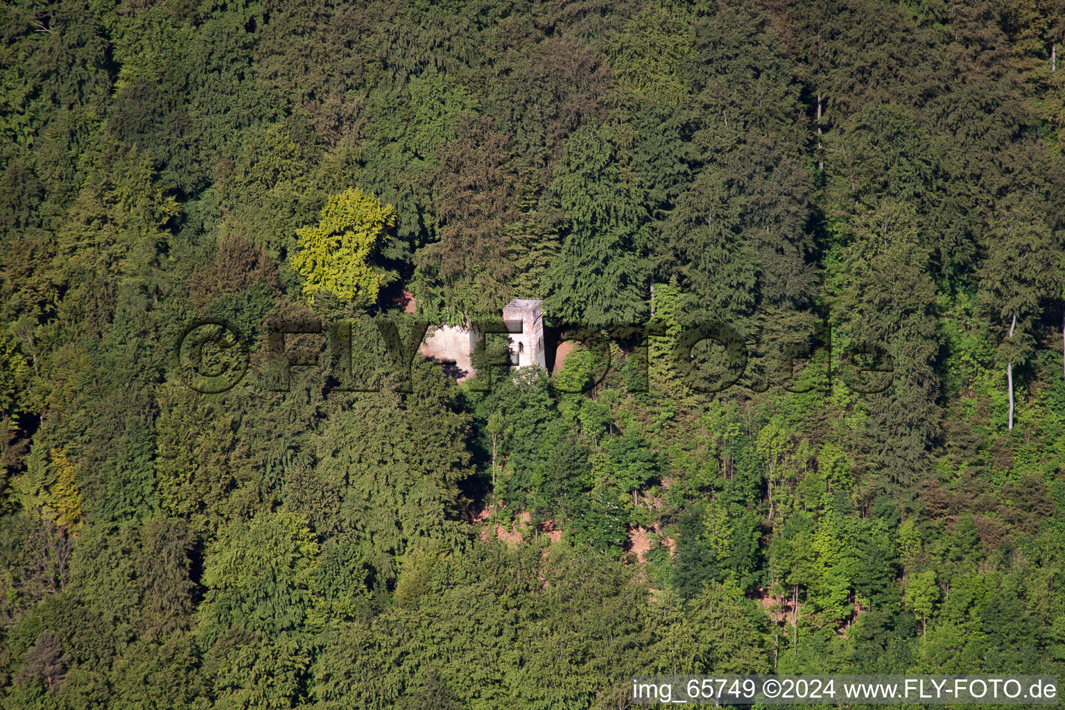 Drone image of Höxter in the state North Rhine-Westphalia, Germany