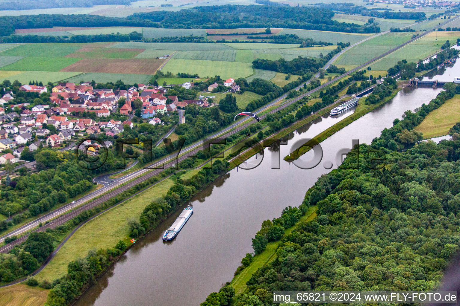 District Ottendorf in Gädheim in the state Bavaria, Germany