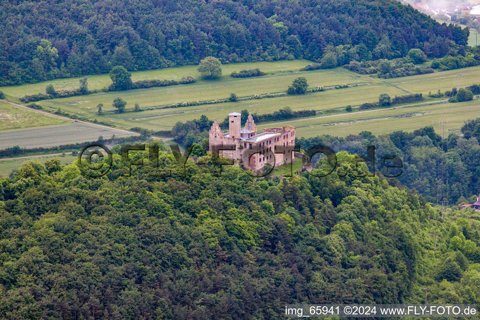 Trimburg in the district Trimberg in Elfershausen in the state Bavaria, Germany