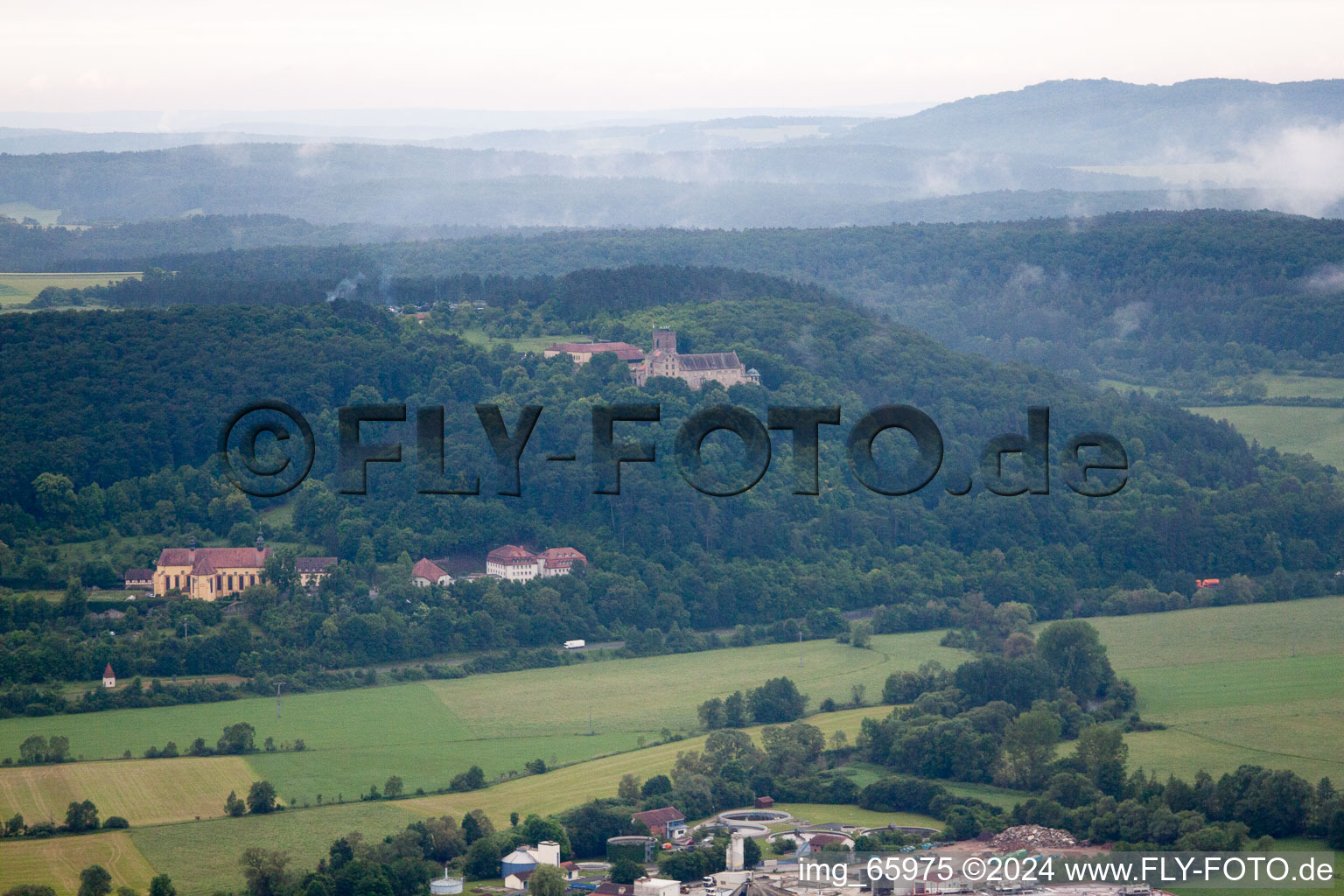 Franciscan monastery in Hammelburg in the state Bavaria, Germany