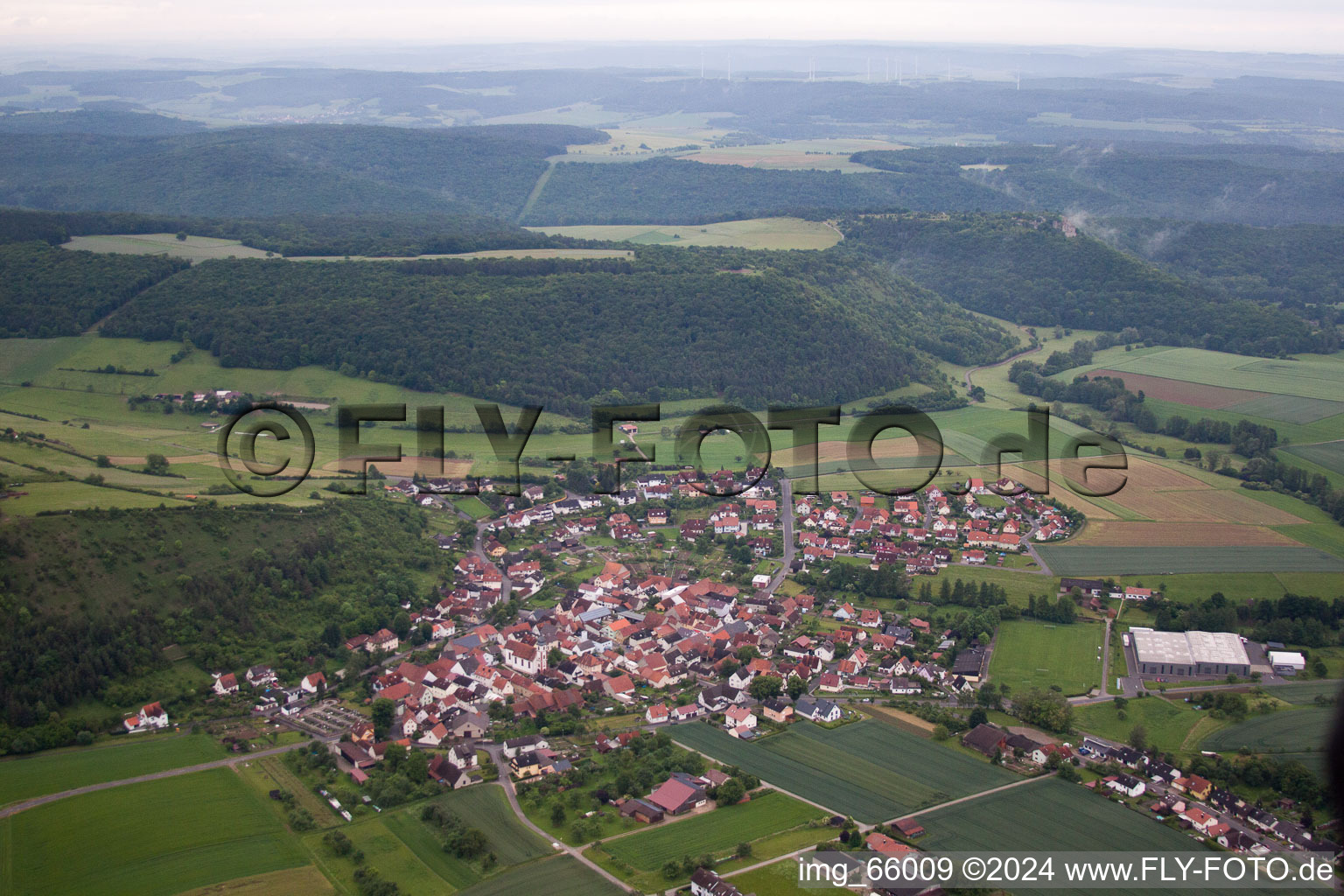 Karsbach in the state Bavaria, Germany