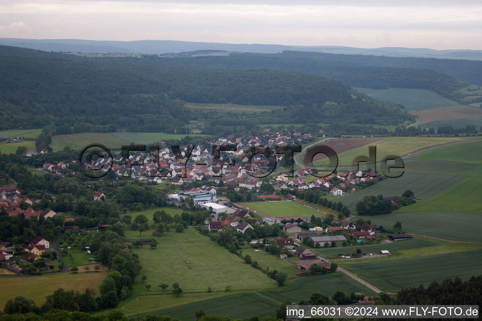 Eußenheim in the state Bavaria, Germany