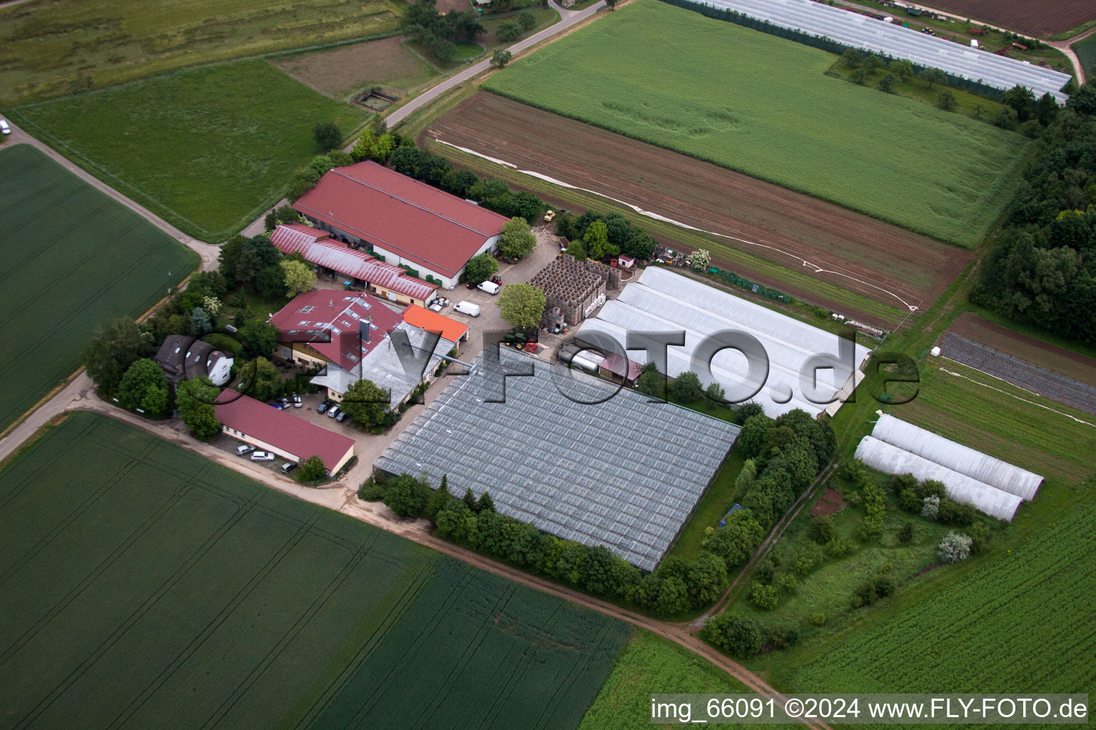 Arnstein in the state Bavaria, Germany from a drone