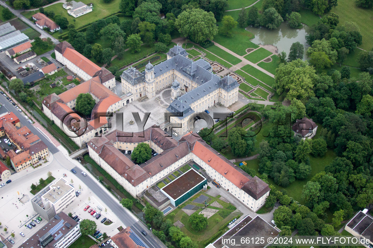 Palace - Orthopaedisches Krankenhaus in Werneck in the state Bavaria