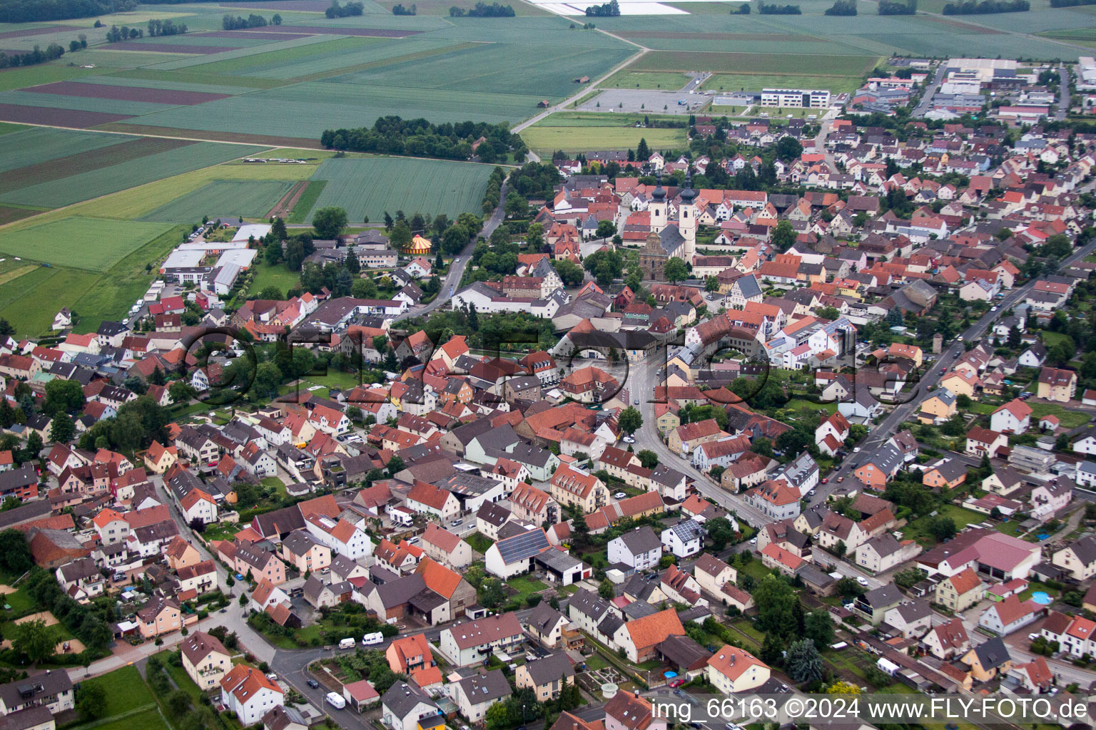 Finding of the Cross in Grafenrheinfeld in the state Bavaria, Germany