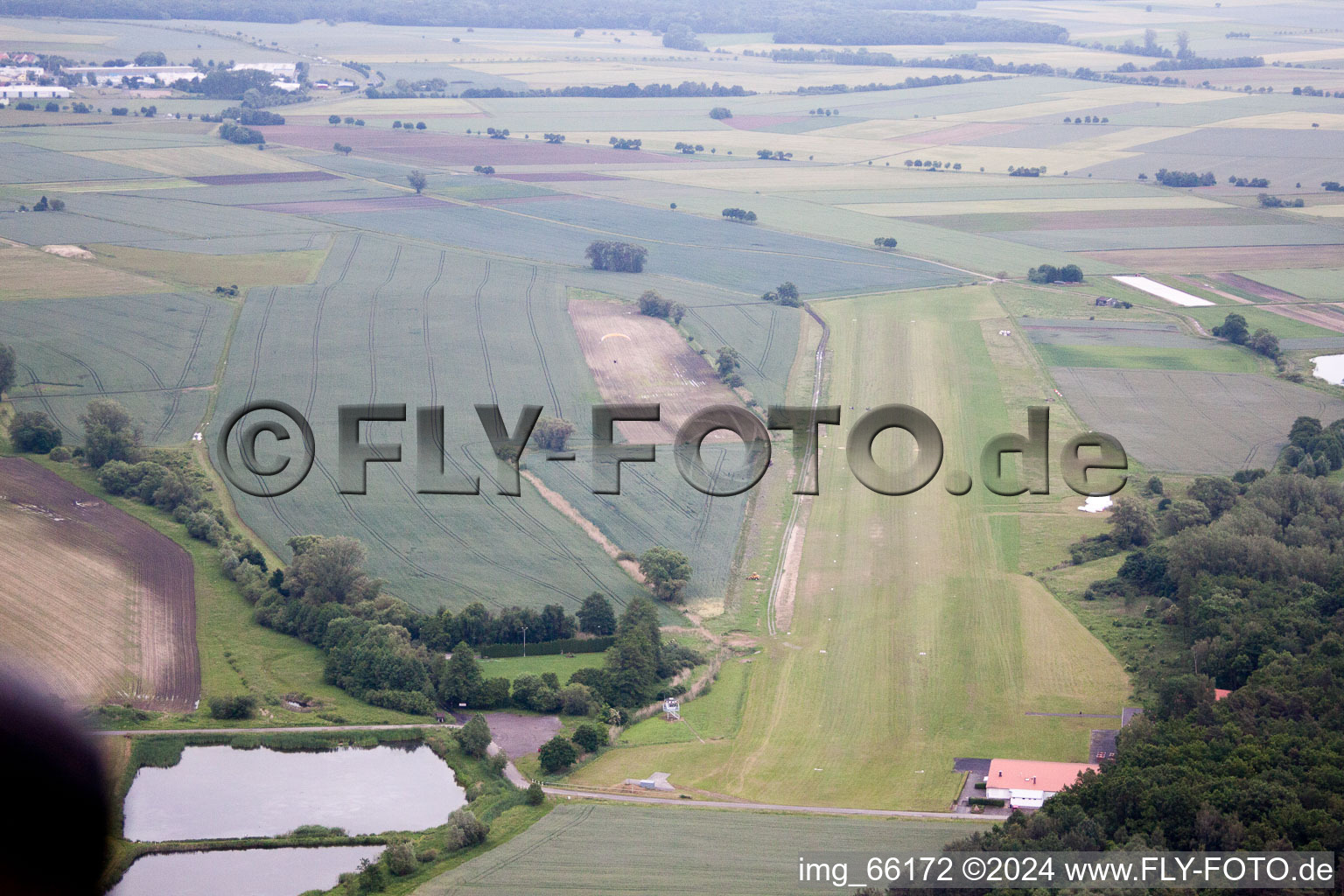 Approaching EDFS in Schweinfurt in the state Bavaria, Germany