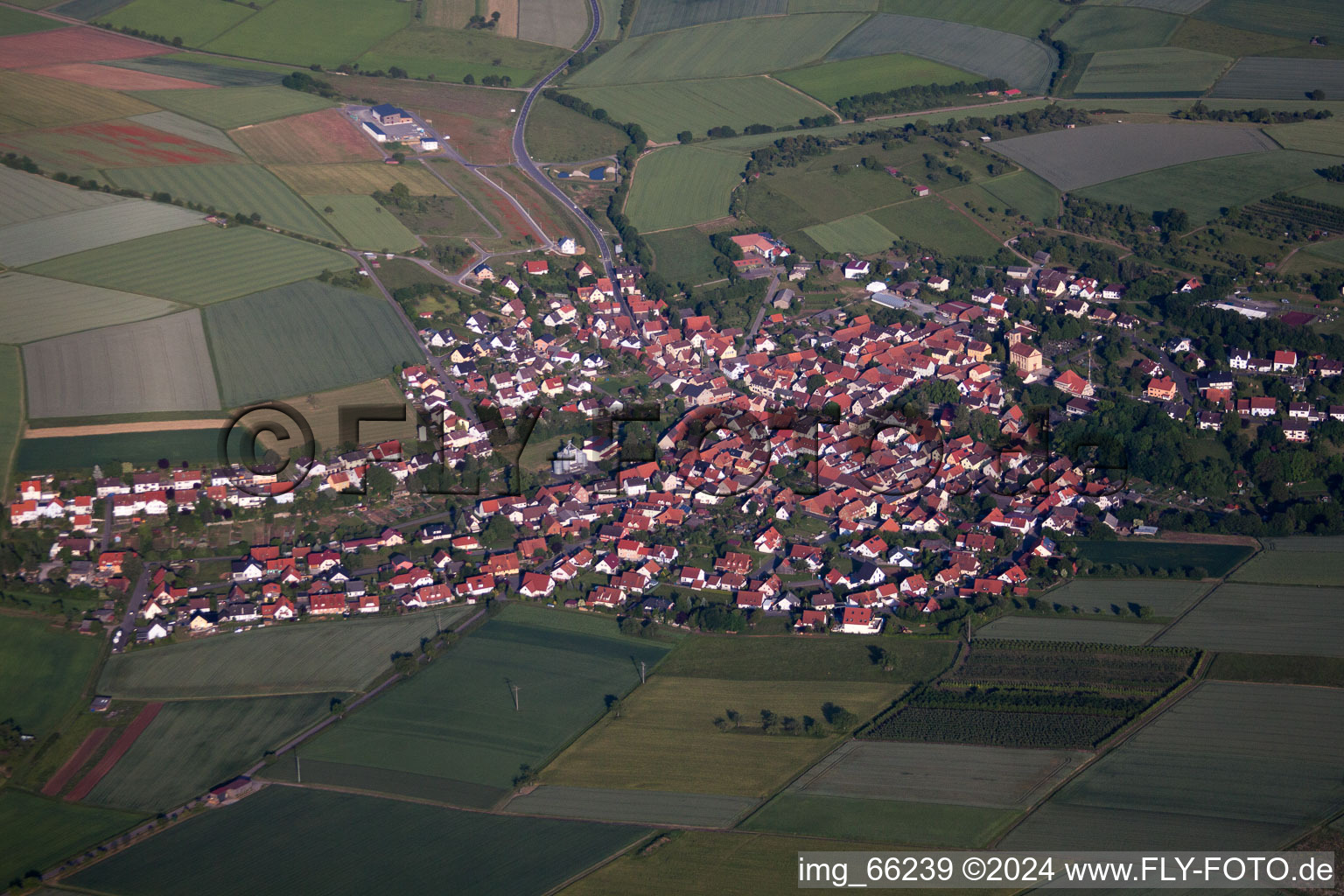 District Oberaltertheim in Altertheim in the state Bavaria, Germany