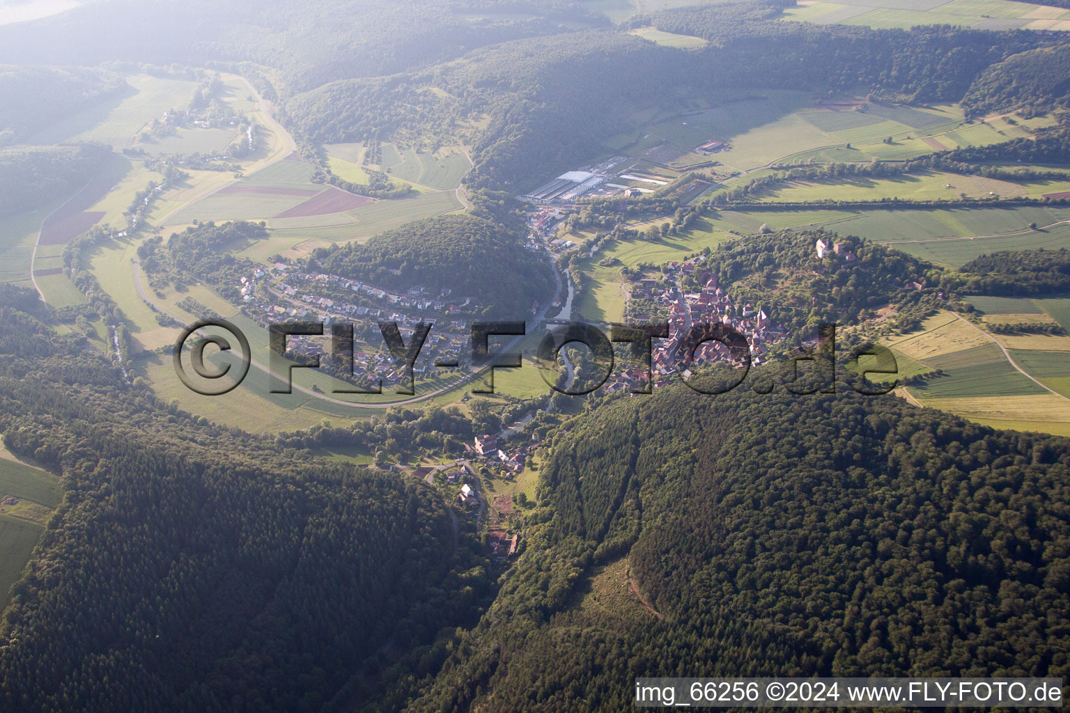 Gamburg in the state Baden-Wuerttemberg, Germany