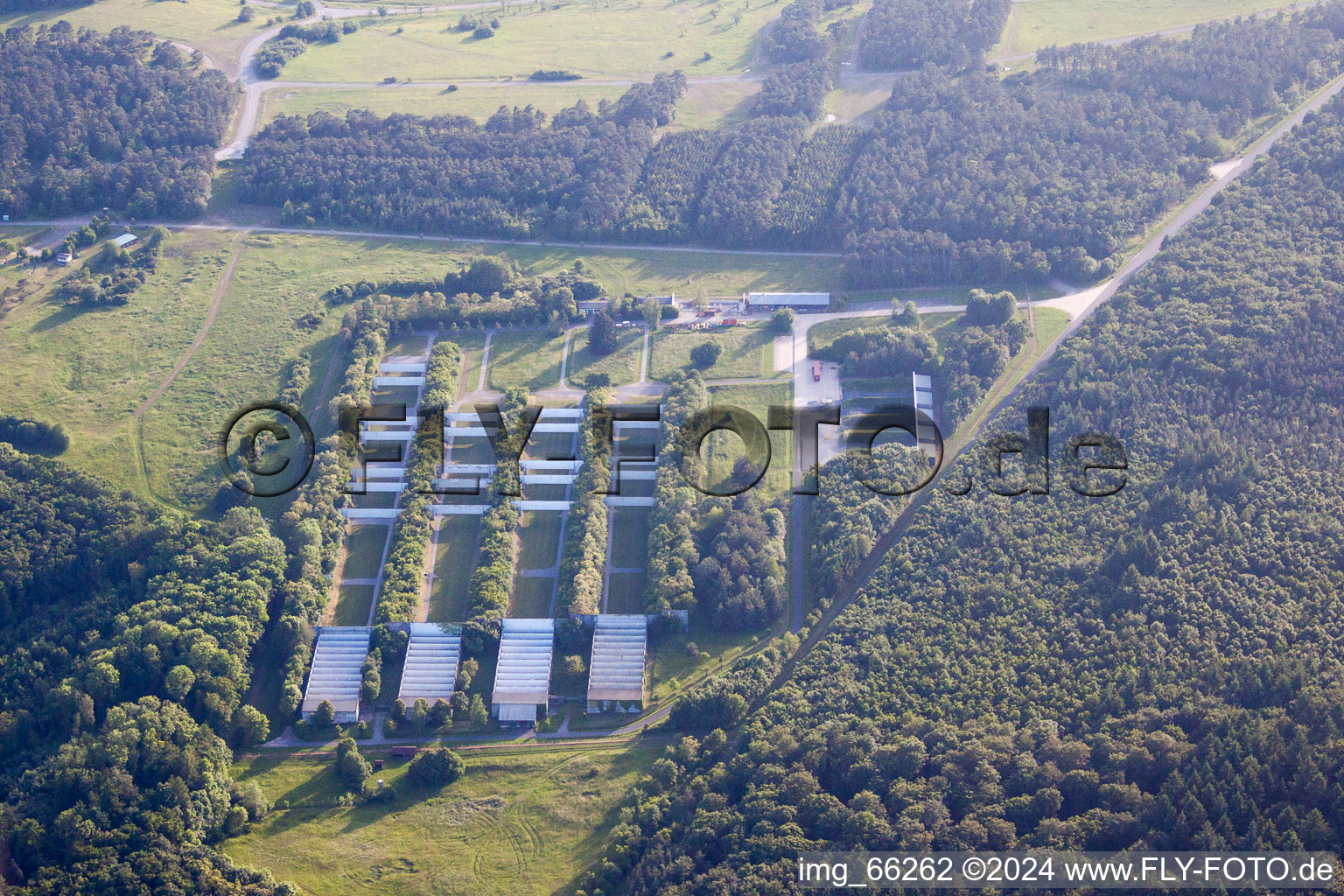 Shooting range in Hardheim in the state Baden-Wuerttemberg, Germany