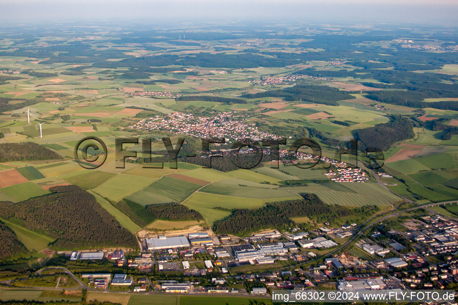 Hettingen in Buchen in the state Baden-Wuerttemberg, Germany