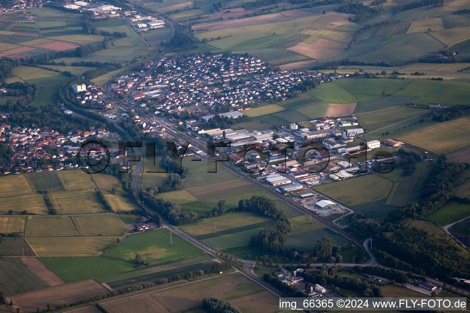 Meckesheim in the state Baden-Wuerttemberg, Germany