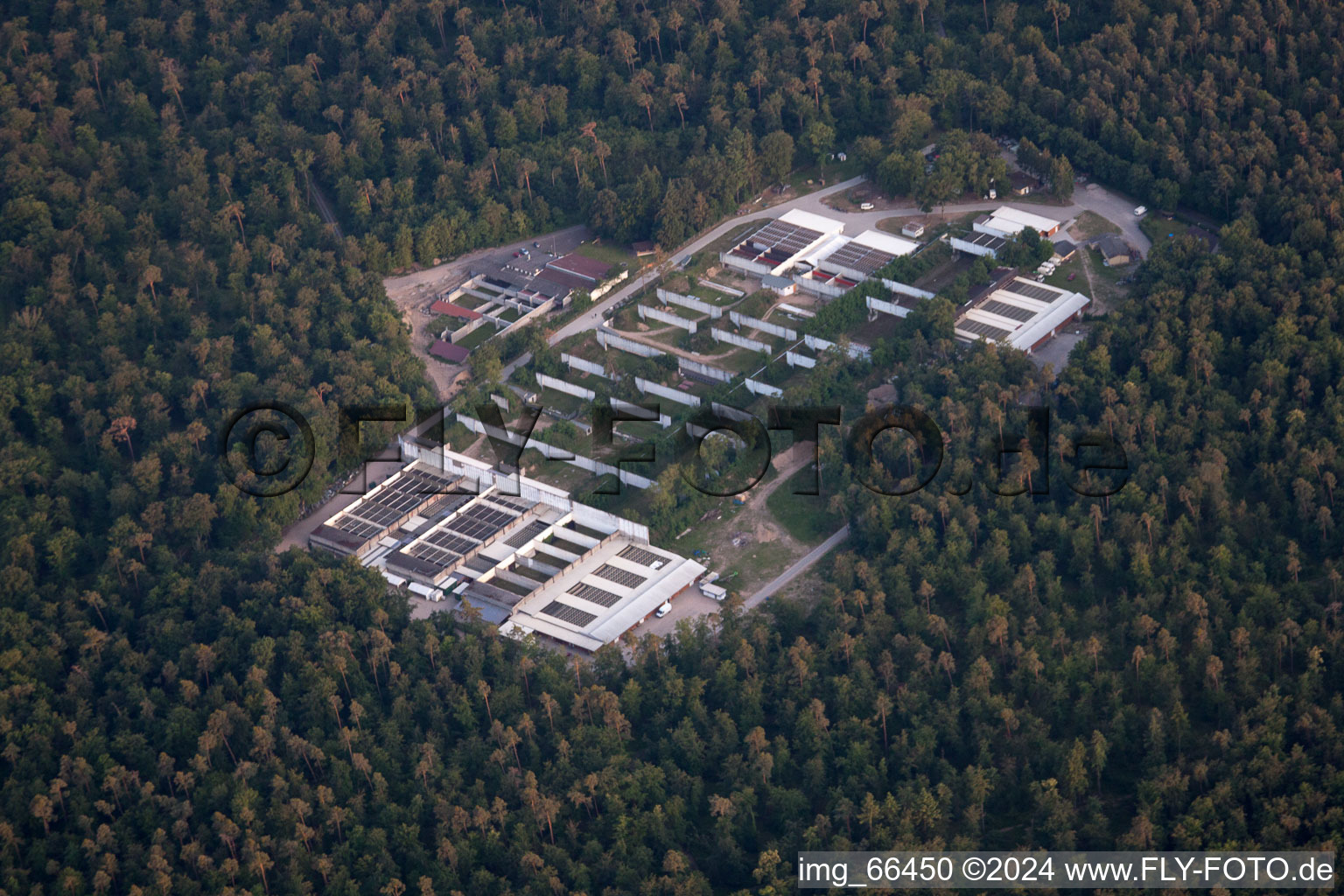 SAPB shooting range in Philippsburg in the state Baden-Wuerttemberg, Germany