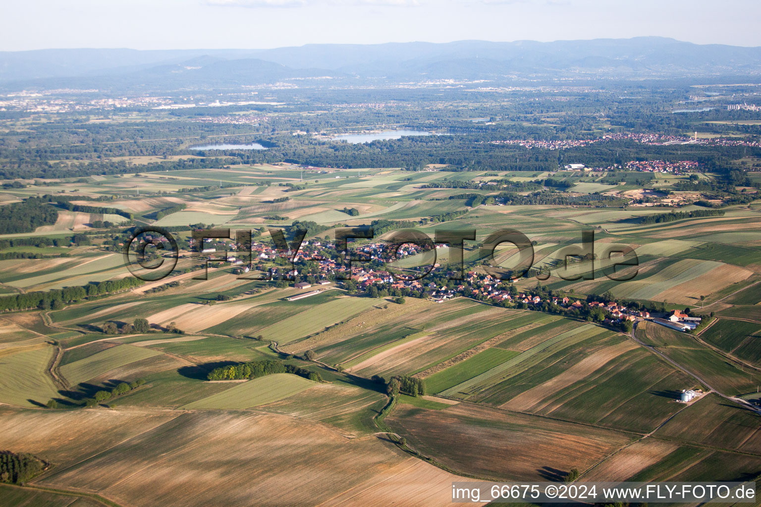 Winzenbach in the state Bas-Rhin, France