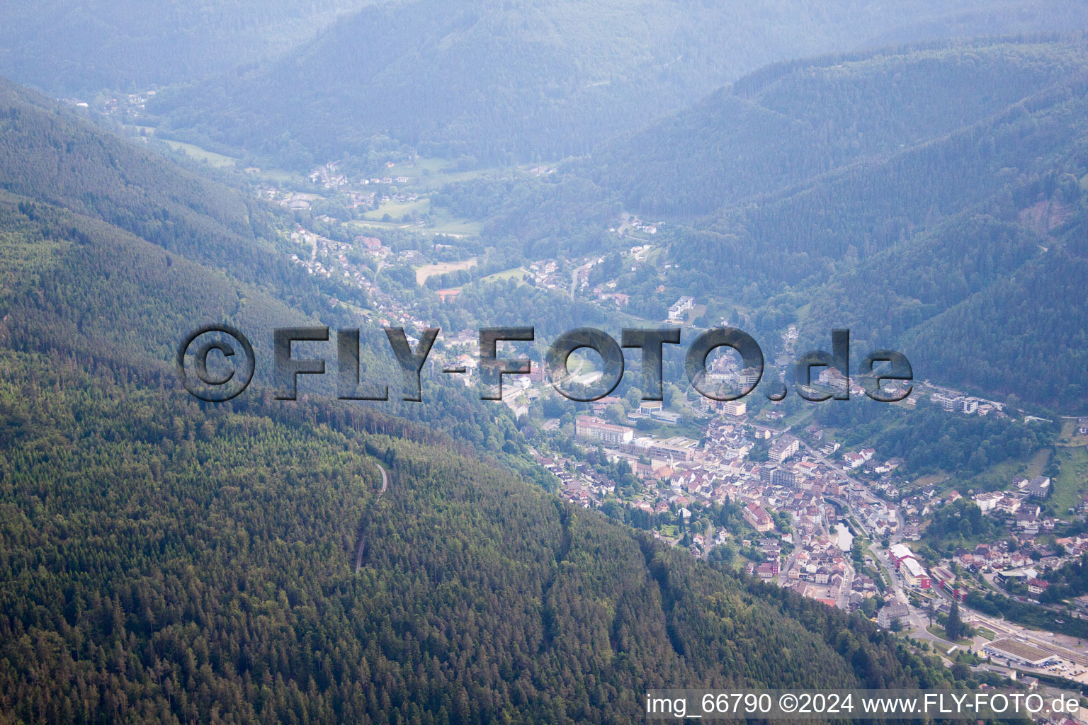 Calmbach in the state Baden-Wuerttemberg, Germany