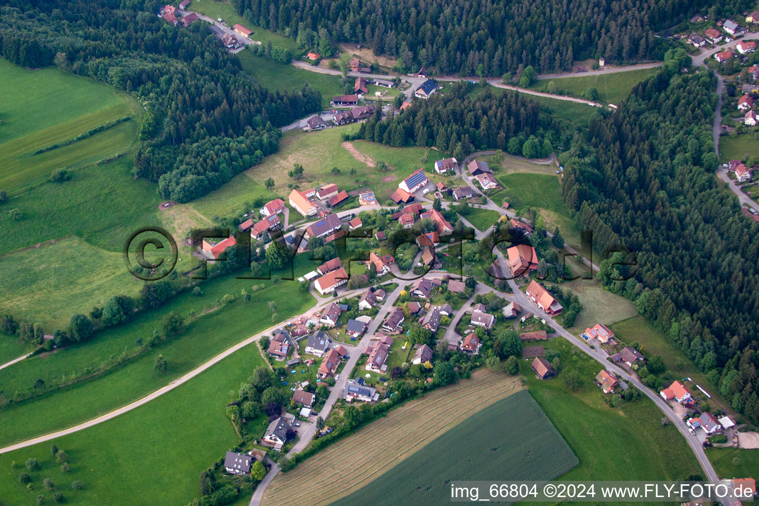 Würzbach-Naislach in Naislach in the state Baden-Wuerttemberg, Germany