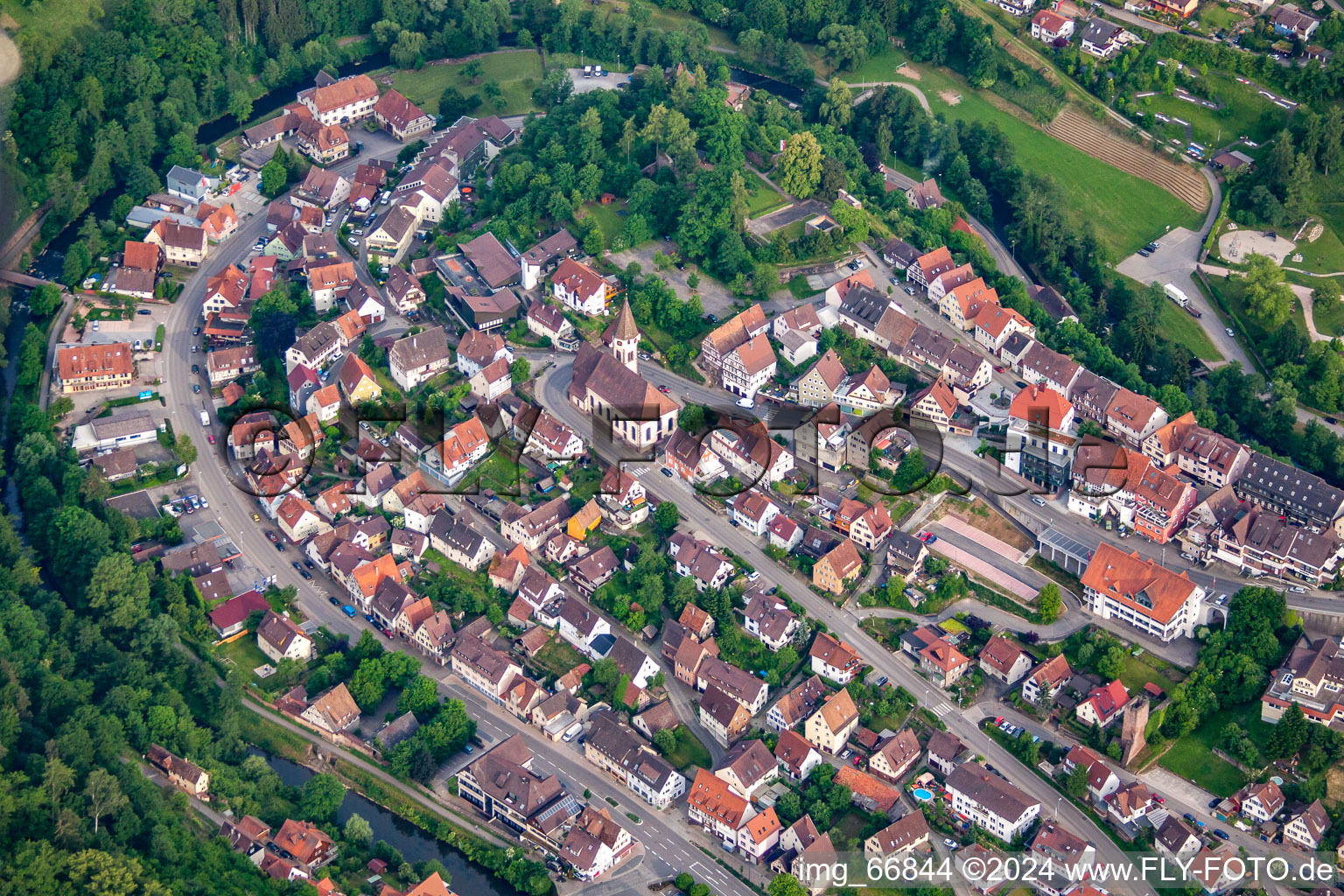 Wildberg in the state Baden-Wuerttemberg, Germany