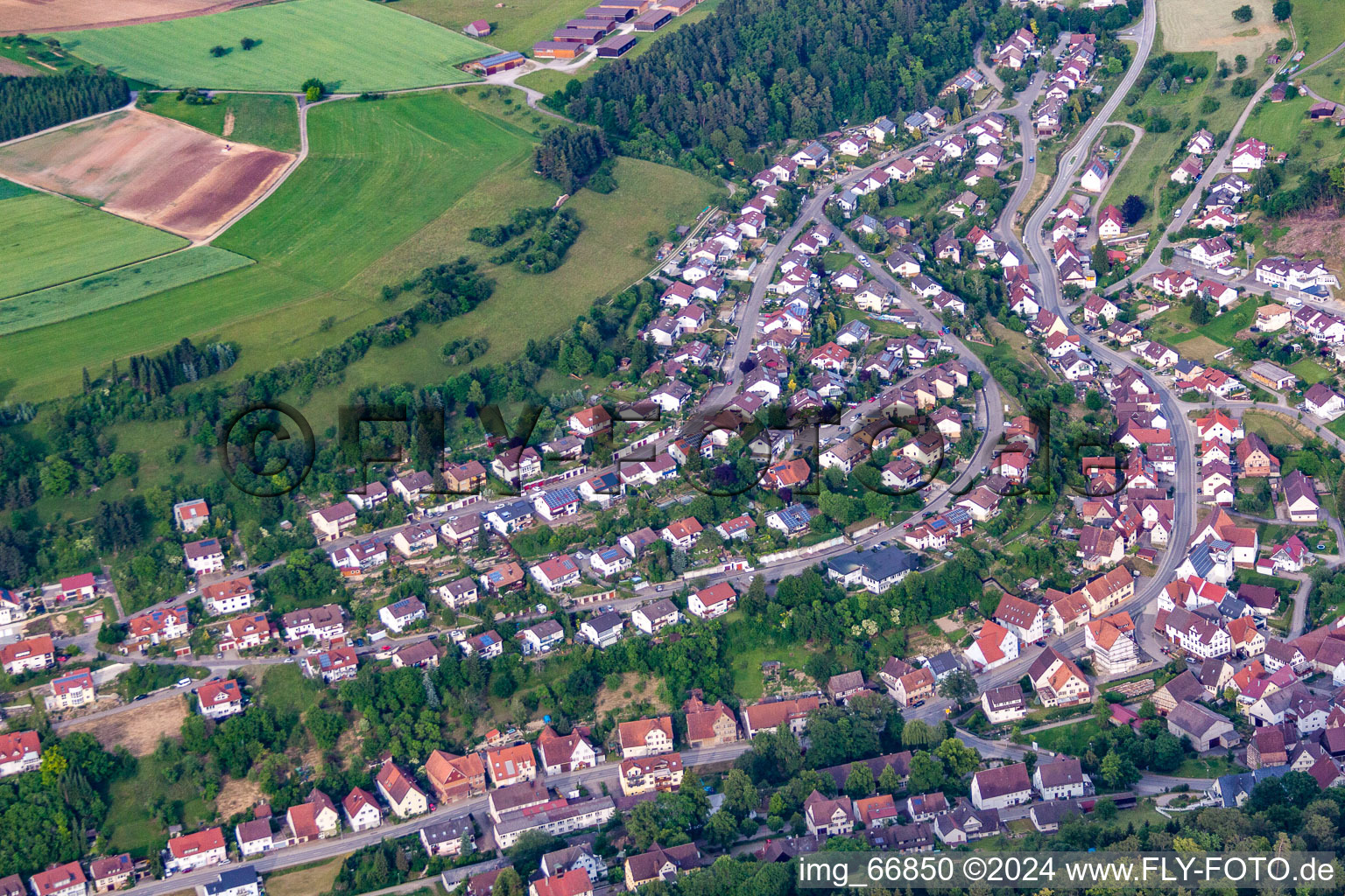 Hohnerstr in the district Sulz am Eck in Wildberg in the state Baden-Wuerttemberg, Germany