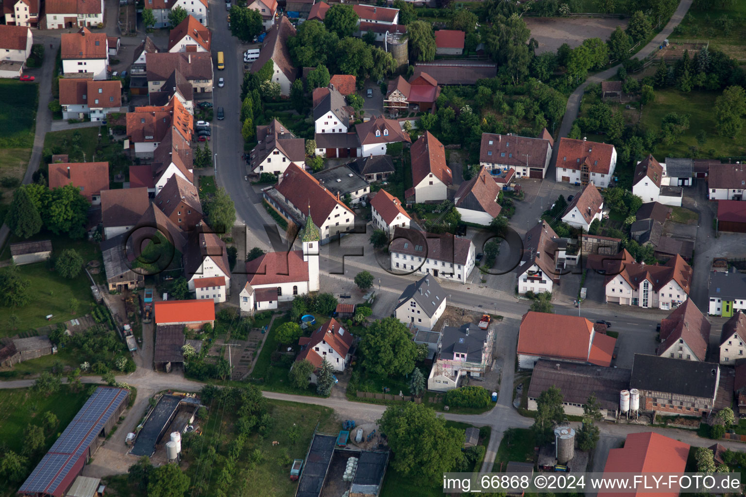 St. James Church in the district Haslach in Herrenberg in the state Baden-Wuerttemberg, Germany