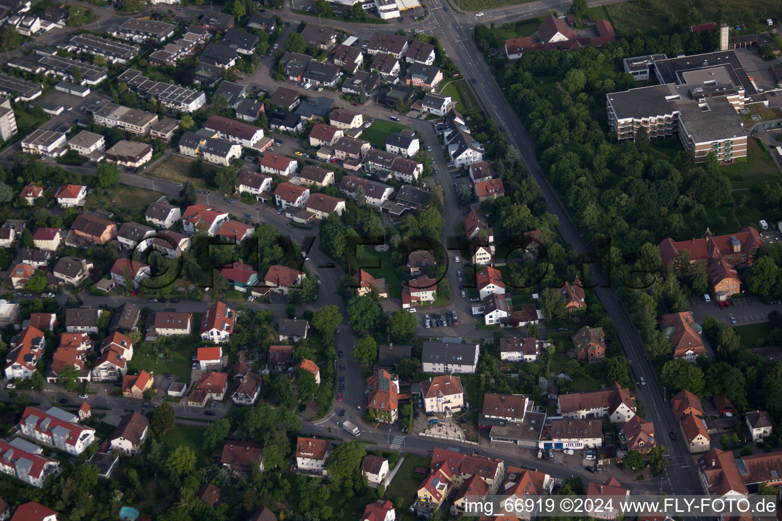 B296 in Herrenberg in the state Baden-Wuerttemberg, Germany