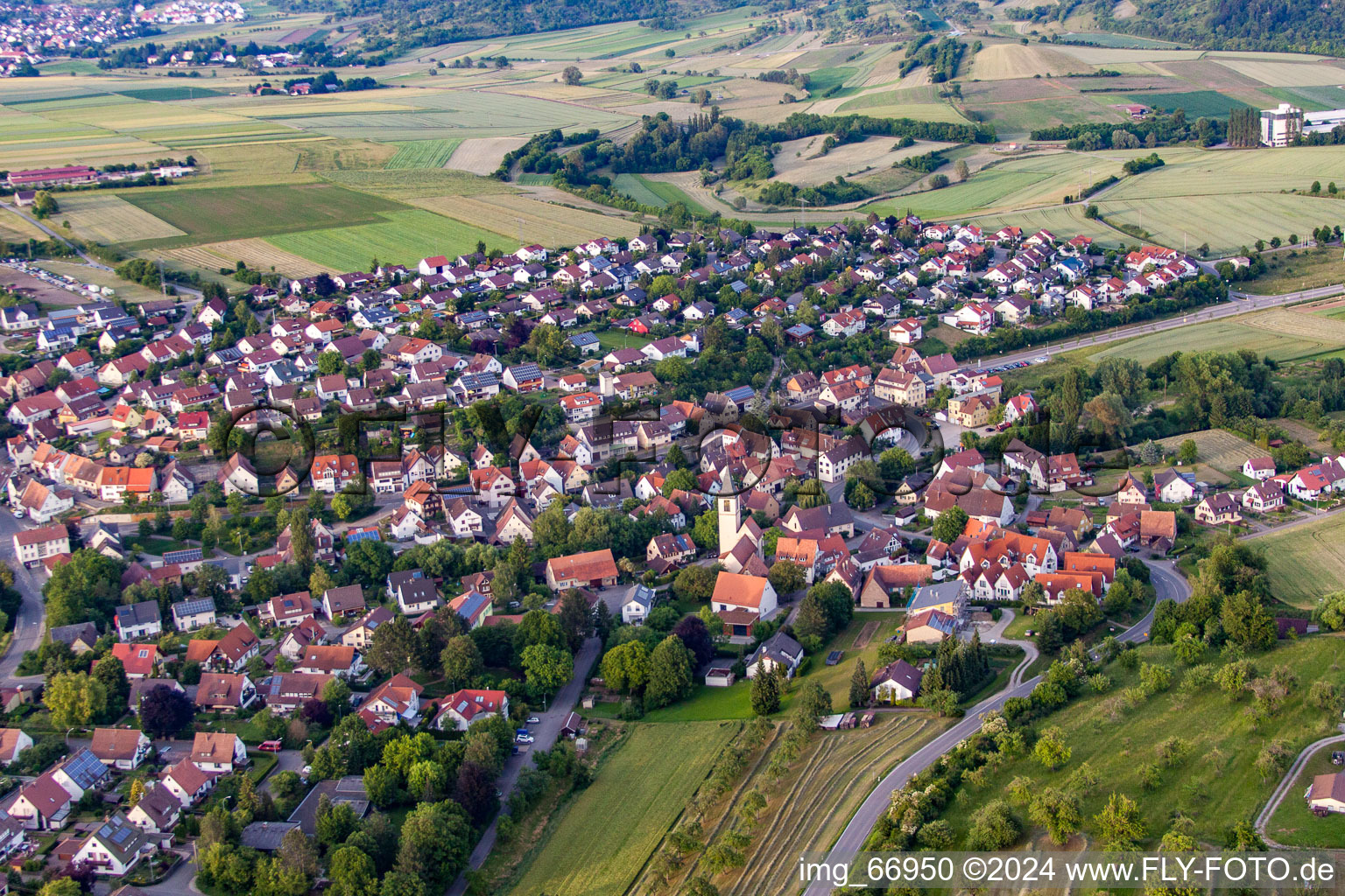 St. Clement in the district Poltringen in Ammerbuch in the state Baden-Wuerttemberg, Germany