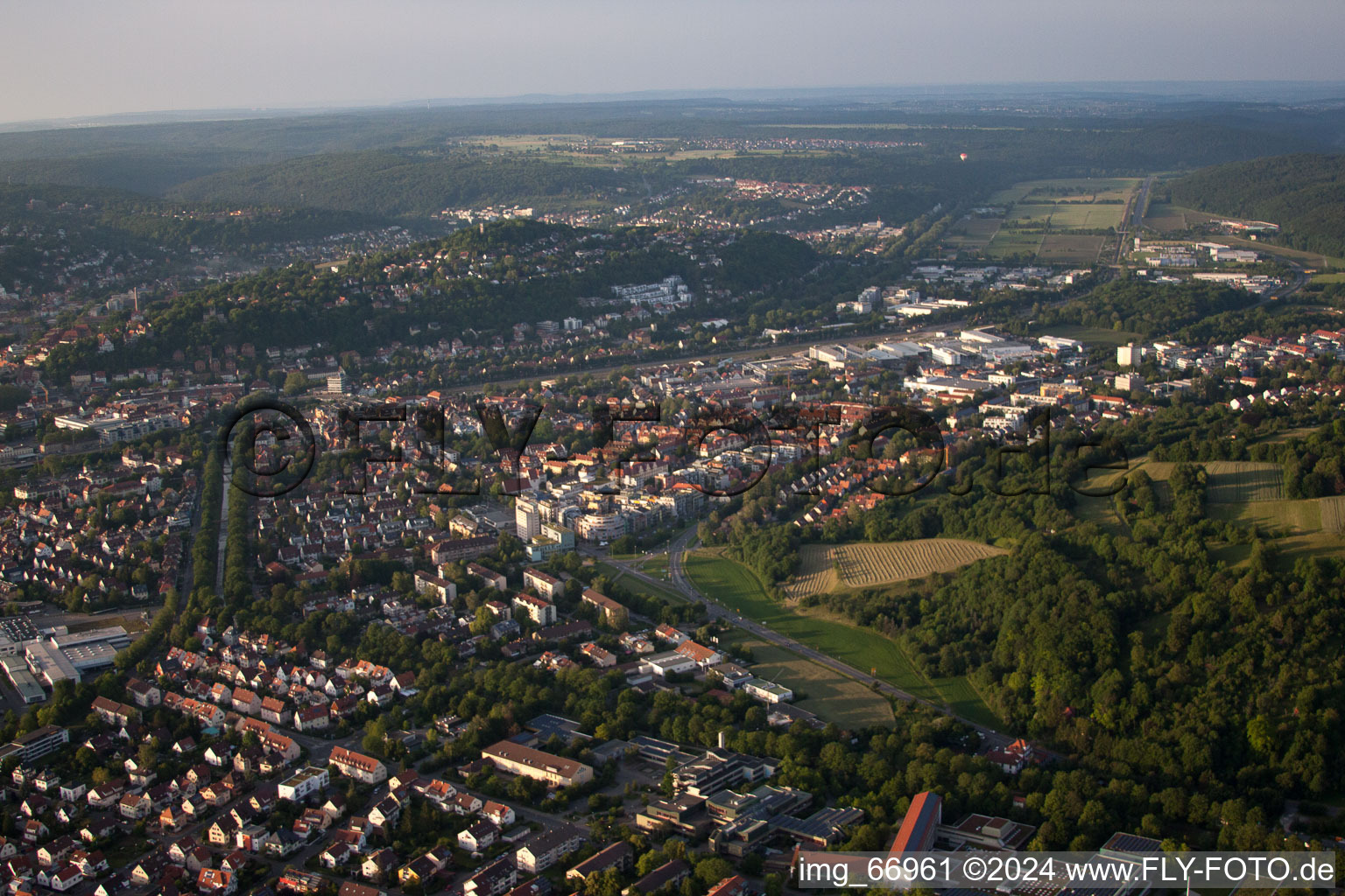 Tübingen in the state Baden-Wuerttemberg, Germany