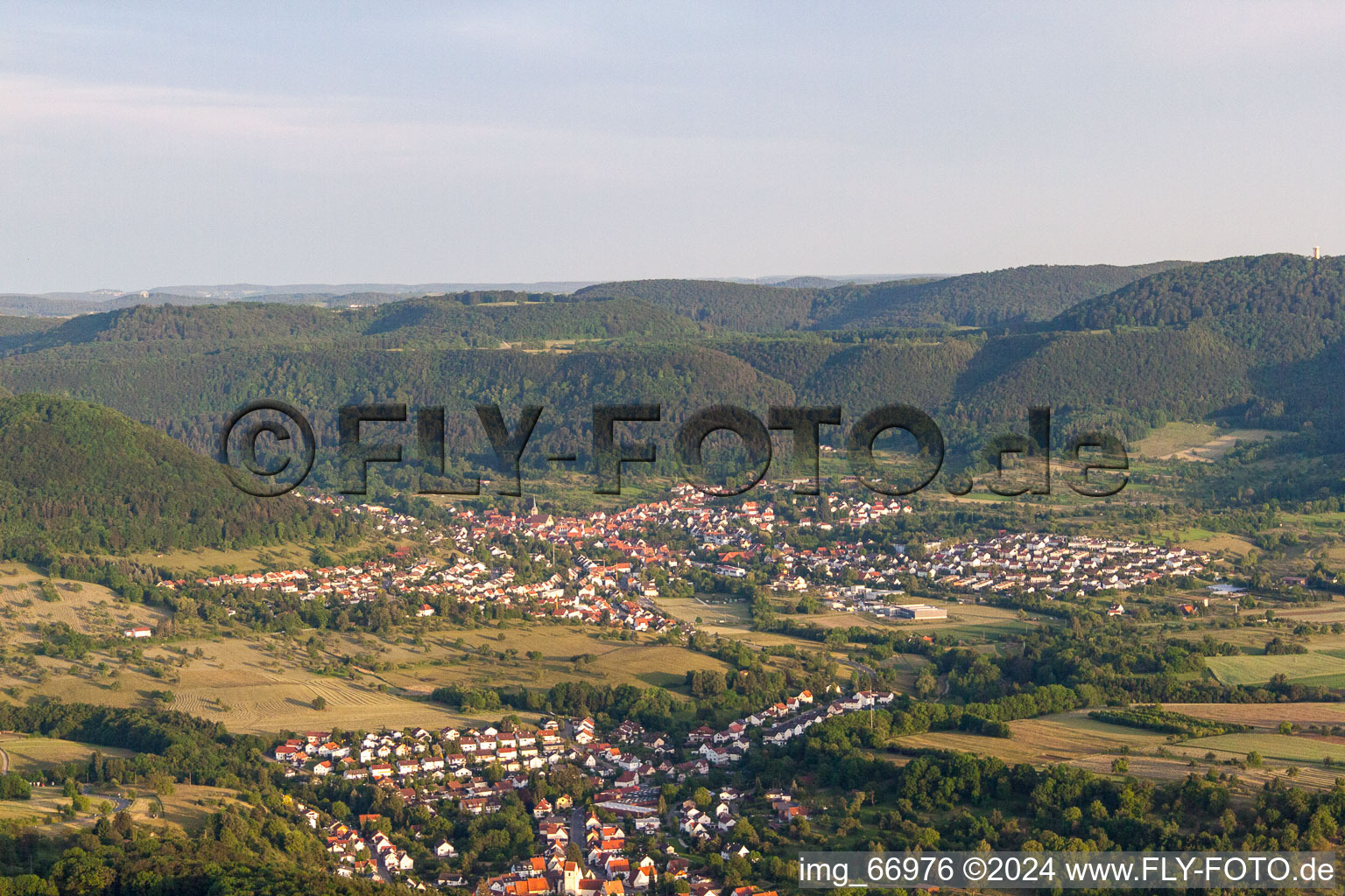 District Gönningen in Reutlingen in the state Baden-Wuerttemberg, Germany