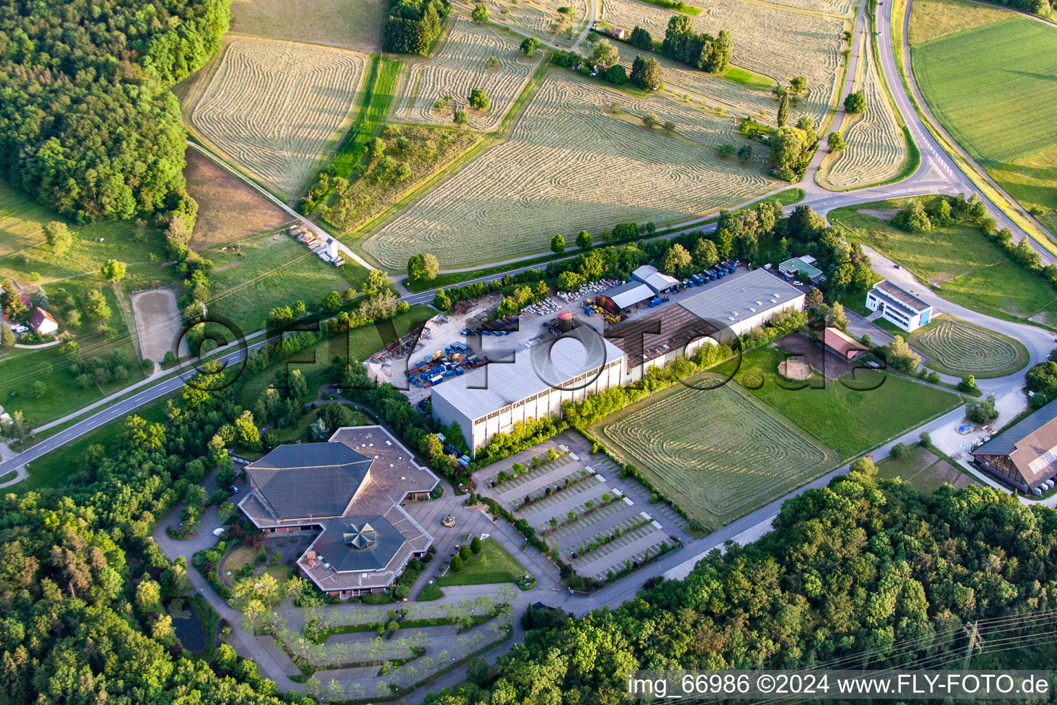 Assembly Hall of Jehovah's Witnesses in the district Gönningen in Reutlingen in the state Baden-Wuerttemberg, Germany