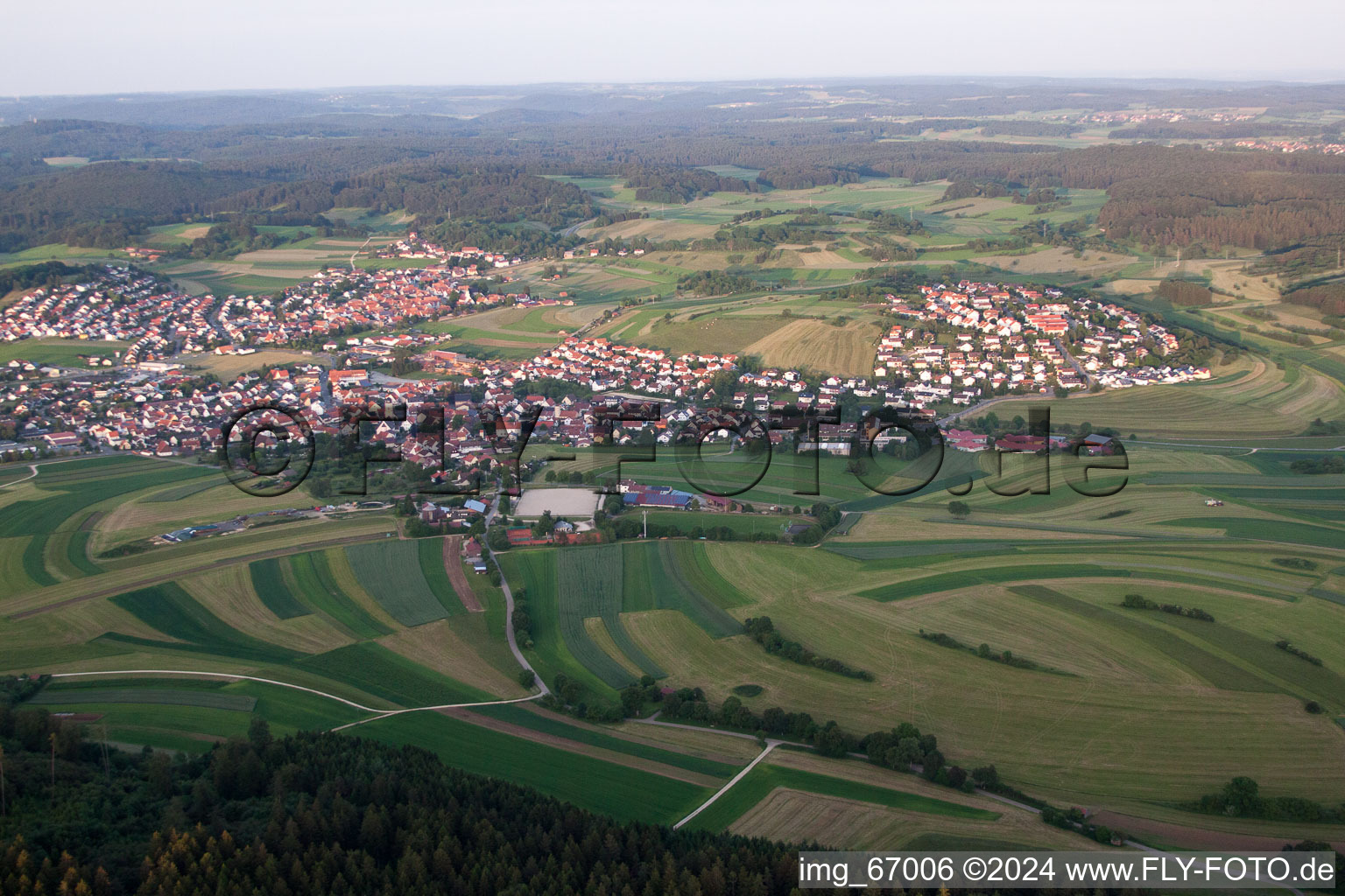 Grossengstingen in Engstingen in the state Baden-Wuerttemberg, Germany