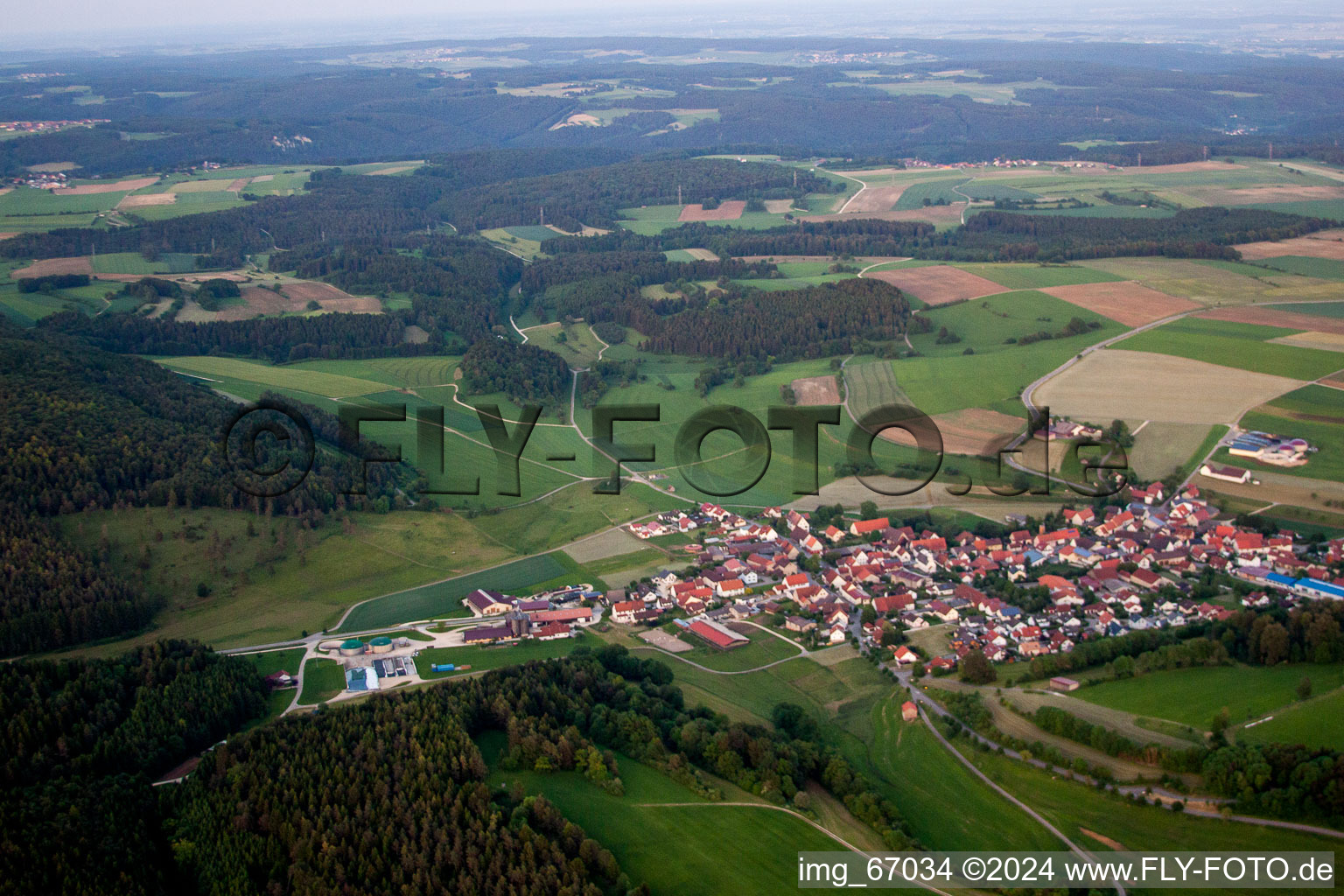 District Ehestetten in Hayingen in the state Baden-Wuerttemberg, Germany