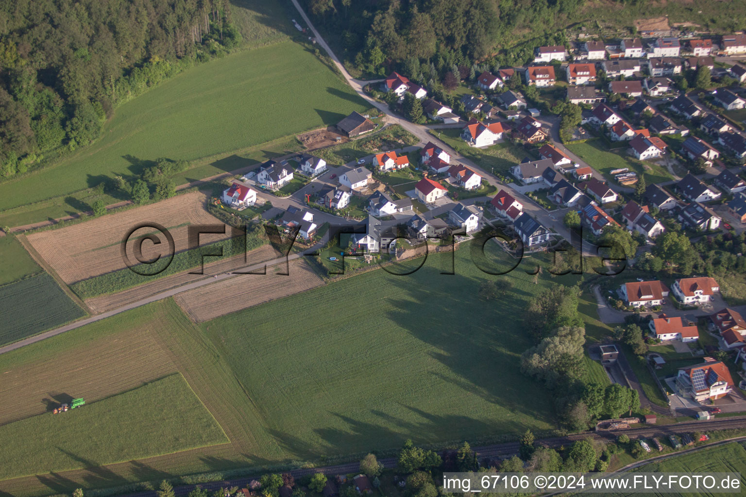 Brielgasse in the district Schmiechen in Schelklingen in the state Baden-Wuerttemberg, Germany