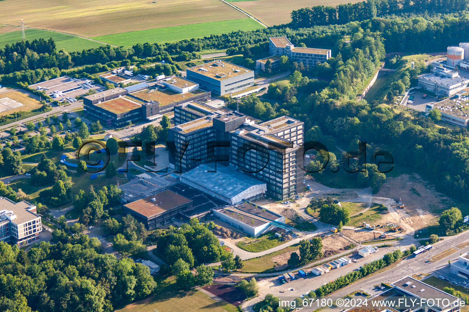 Bundeswehr Hospital Ulm Emergency Room in the district Eselsberg in Ulm in the state Baden-Wuerttemberg, Germany