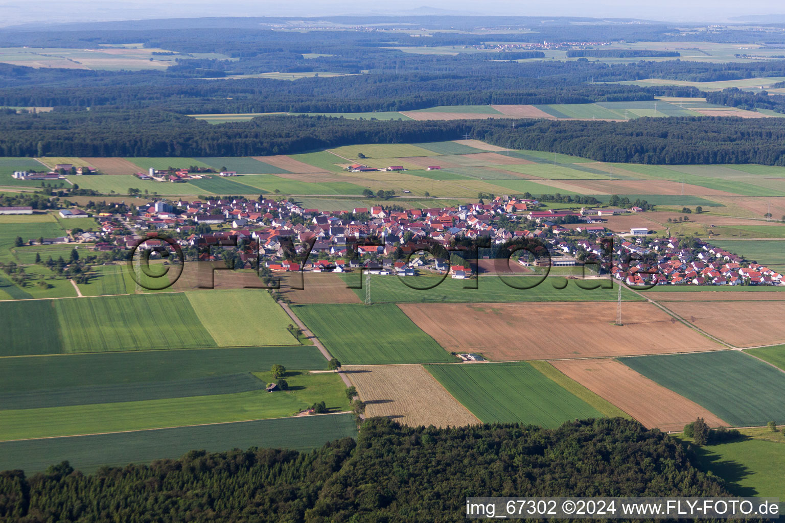 Suppingen in the state Baden-Wuerttemberg, Germany