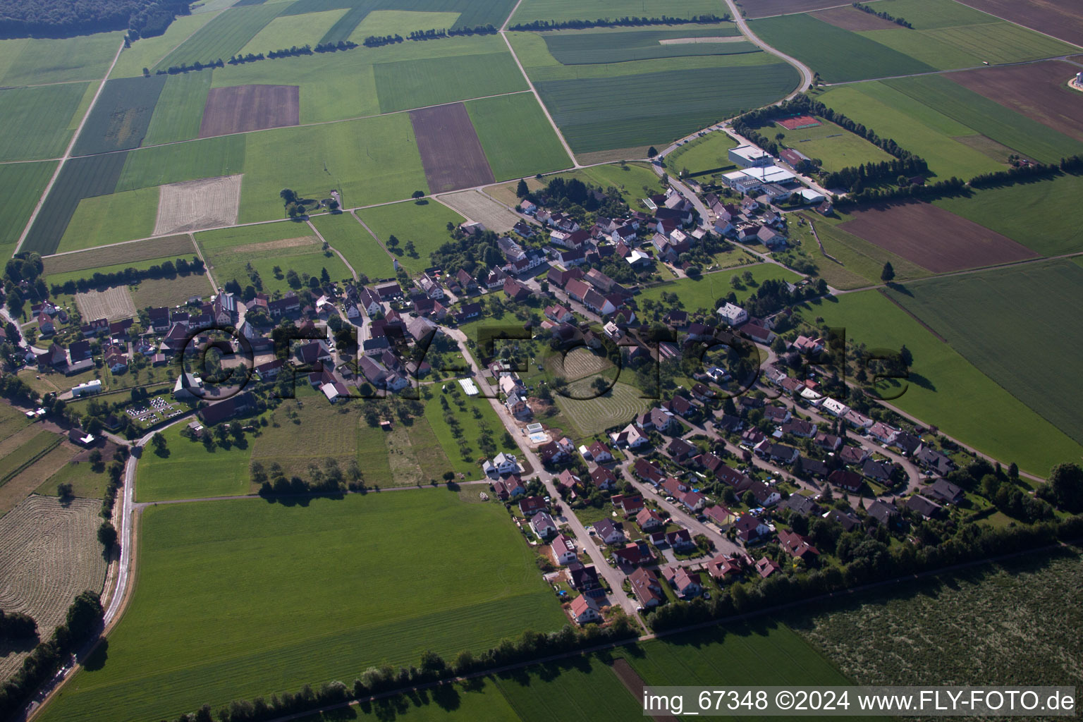 Ingstetten in the state Baden-Wuerttemberg, Germany