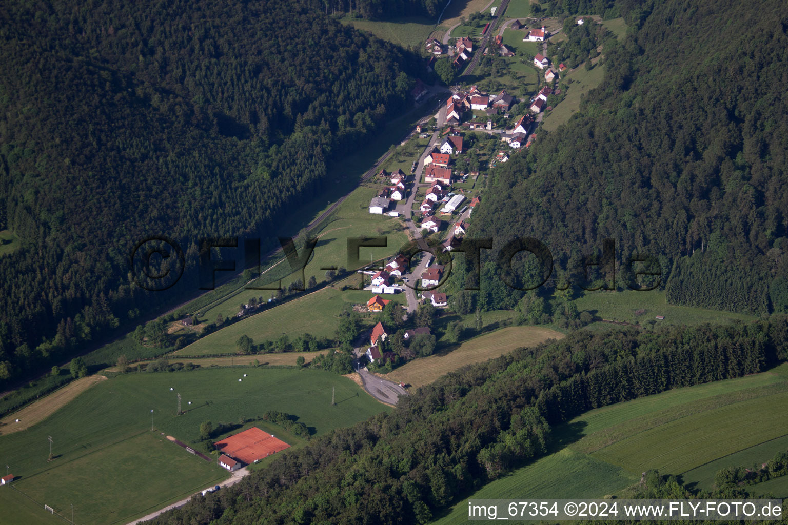 Gundershofen in the state Baden-Wuerttemberg, Germany