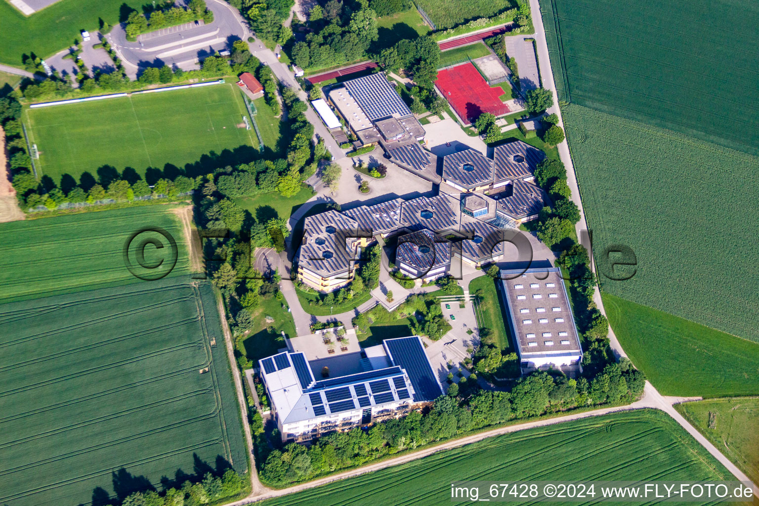 Construction company Novigrad and Bishop Sproll Education Center: Catholic primary, secondary, middle and high school in the district Rißegg in Biberach an der Riß in the state Baden-Wuerttemberg, Germany