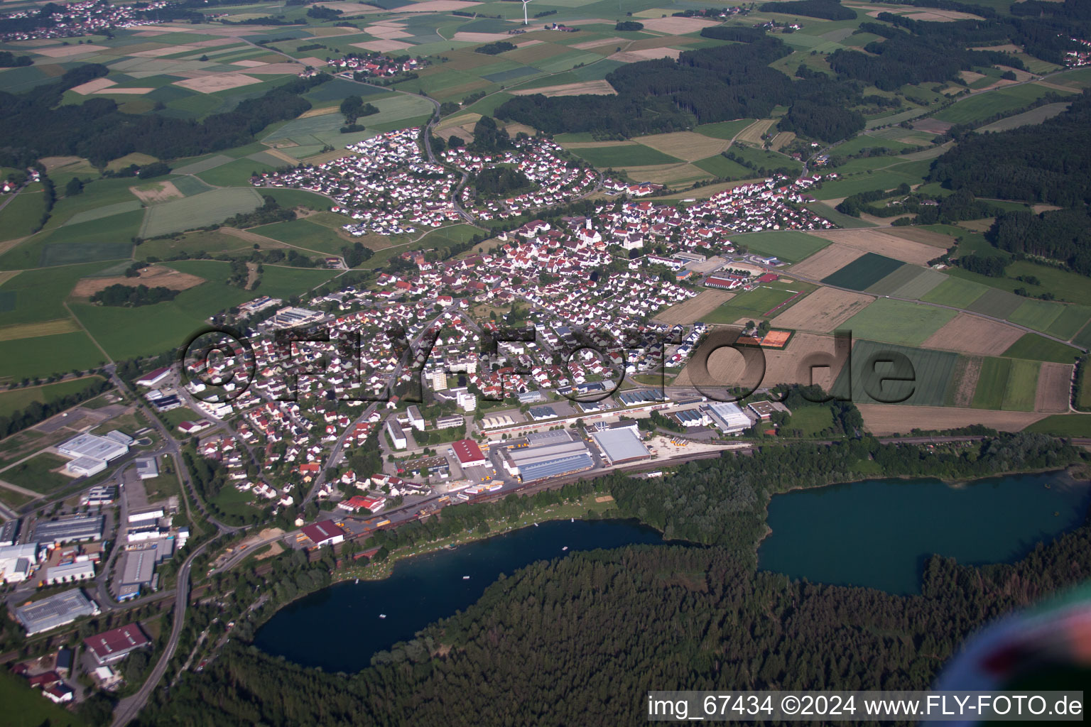 Ummendorf Ried in Ummendorf in the state Baden-Wuerttemberg, Germany