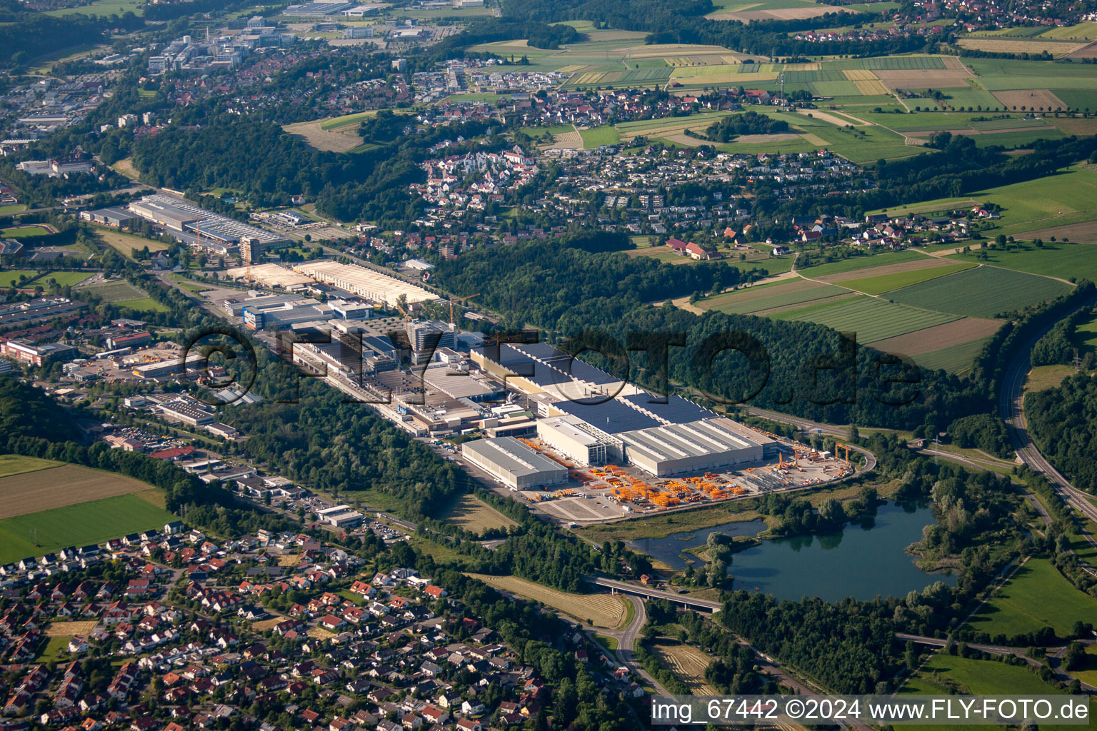 Liebherr plant in Biberach an der Riß in the state Baden-Wuerttemberg, Germany