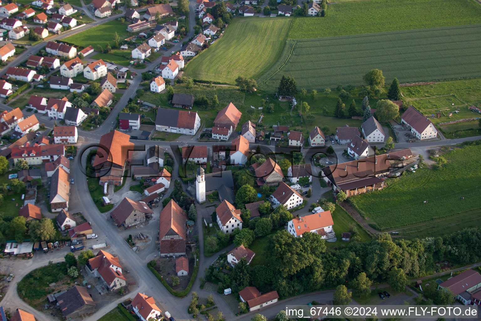 St. Nicholas in the district Reute in Mittelbiberach in the state Baden-Wuerttemberg, Germany