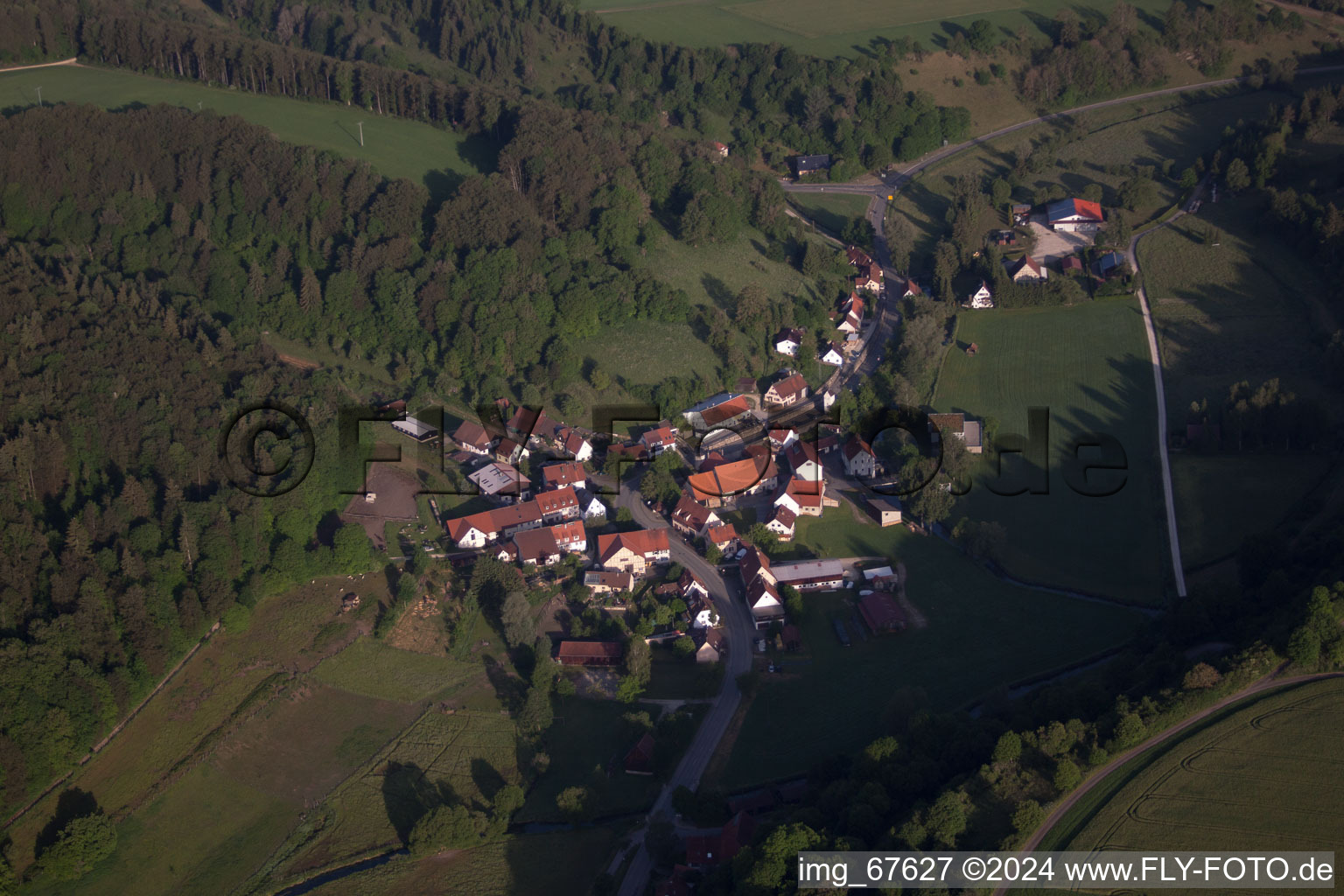 Wasserstetten in the state Baden-Wuerttemberg, Germany