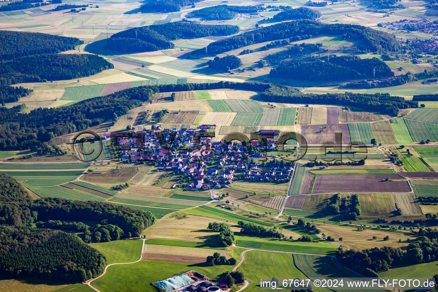 Ohnastetten in the state Baden-Wuerttemberg, Germany