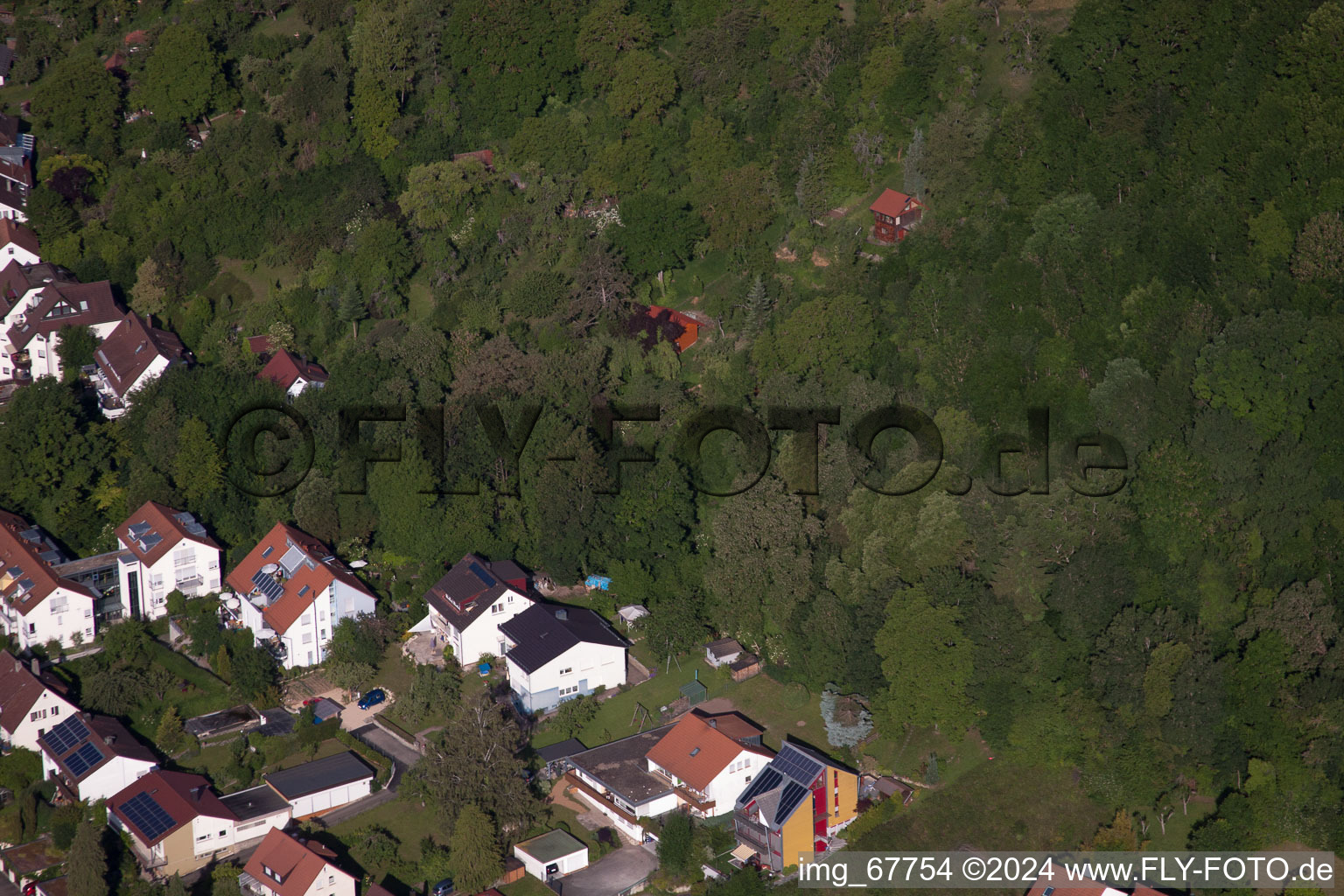 Castle Trails in Herrenberg in the state Baden-Wuerttemberg, Germany